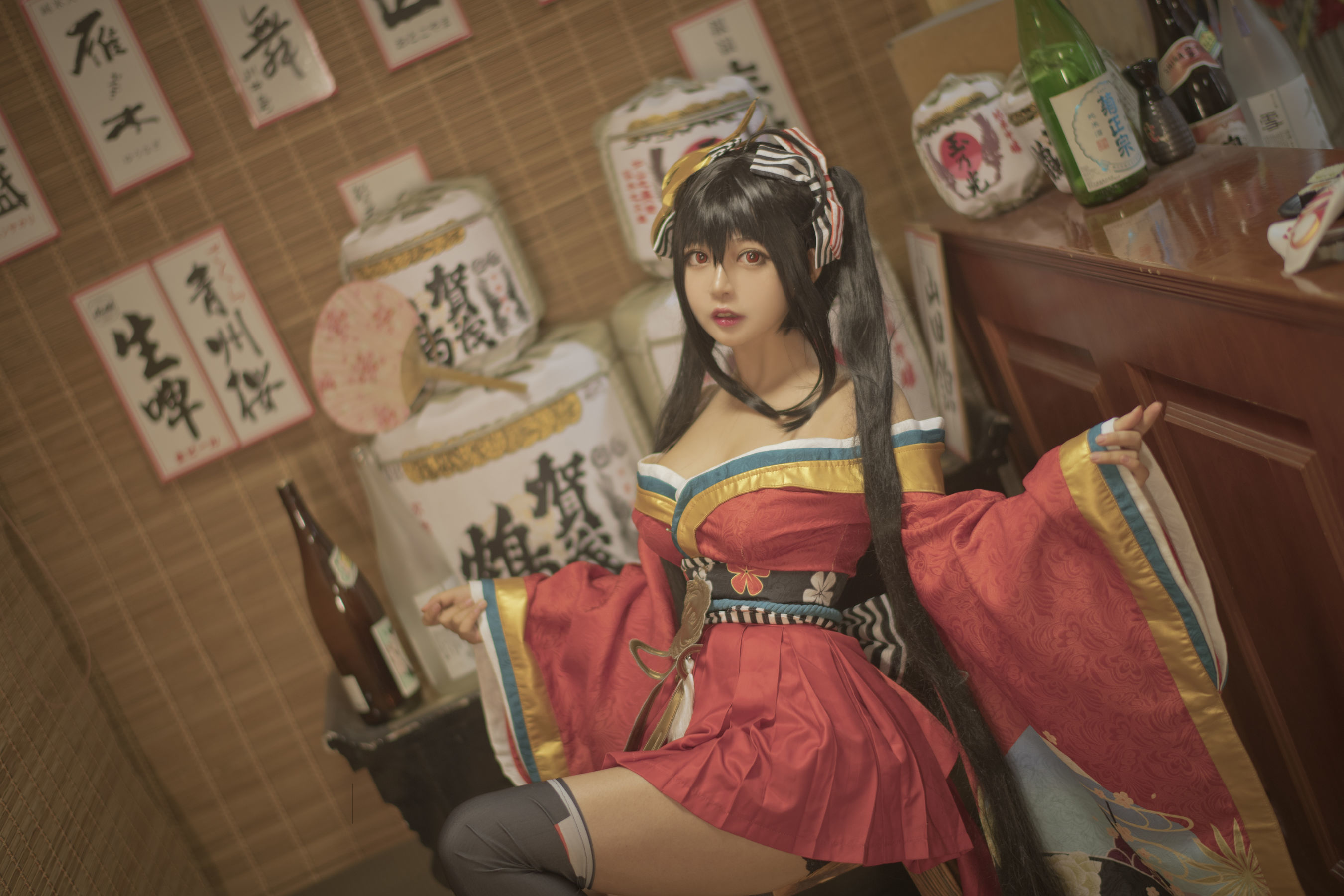 大眼萌妹黑猫猫OvO 大凤 [9P]-66COS