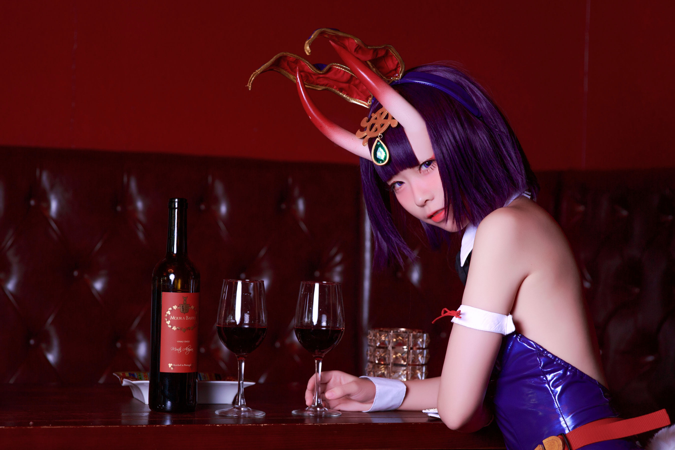 动漫博主G44不会受伤 – 酒吞兔女郎 [16P]-66COS