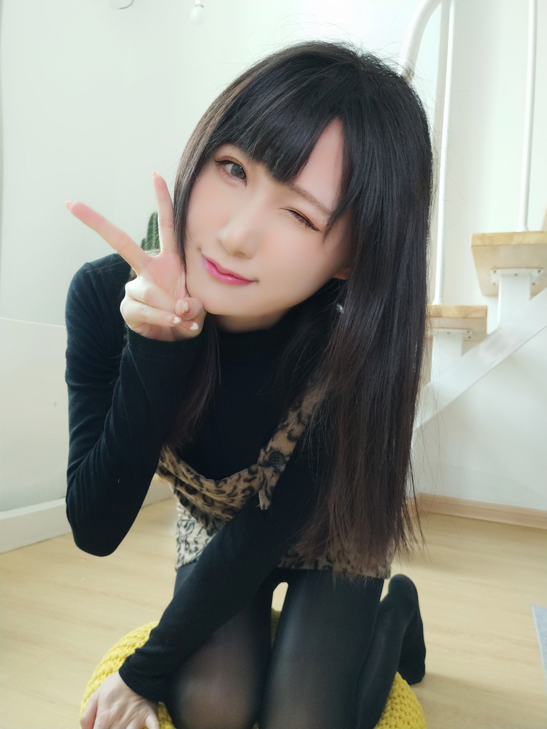 木之本果 – 豹纹常服 [22P]-66COS