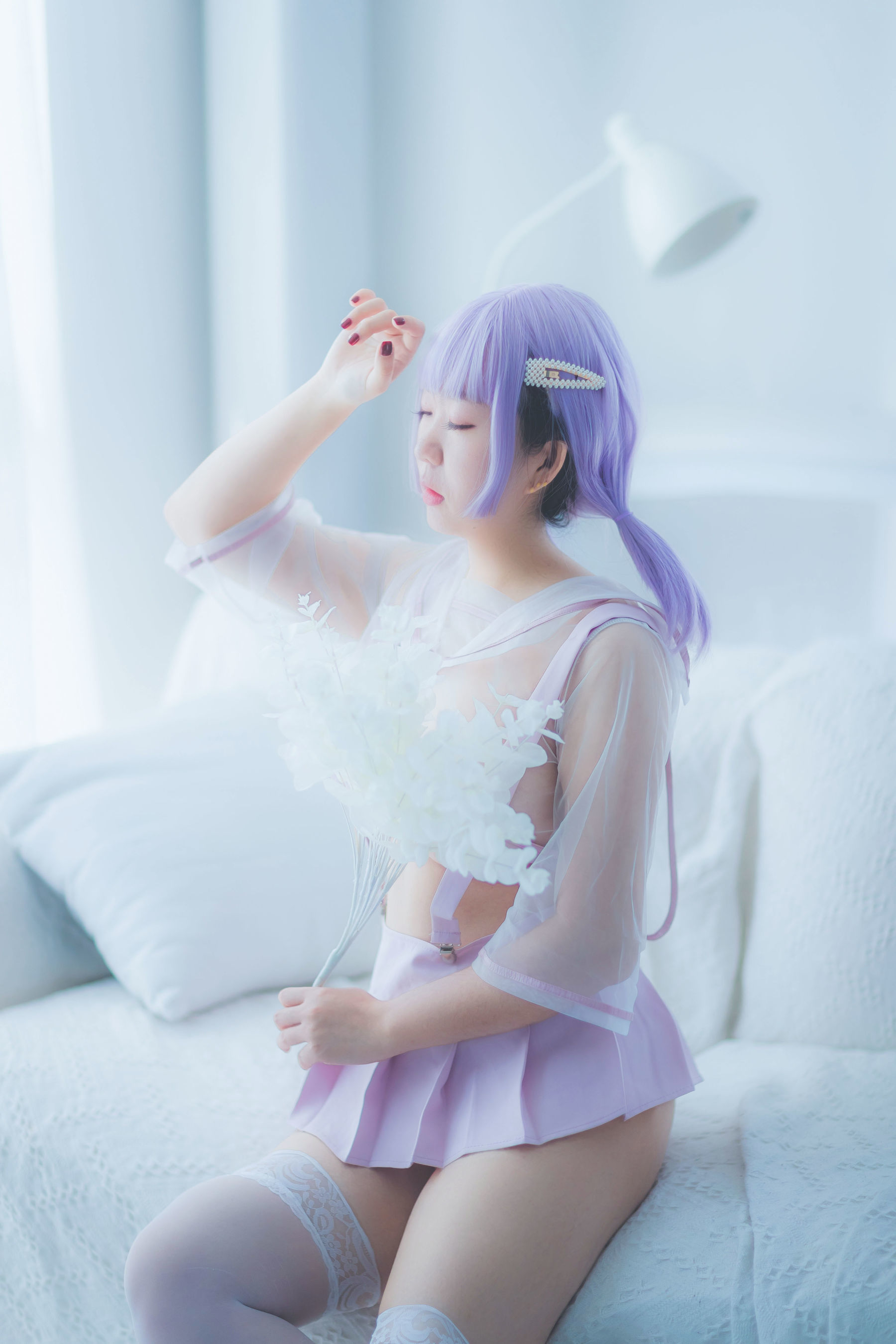 甜糖大魔王g 粉色兔兔 [33P]-66COS