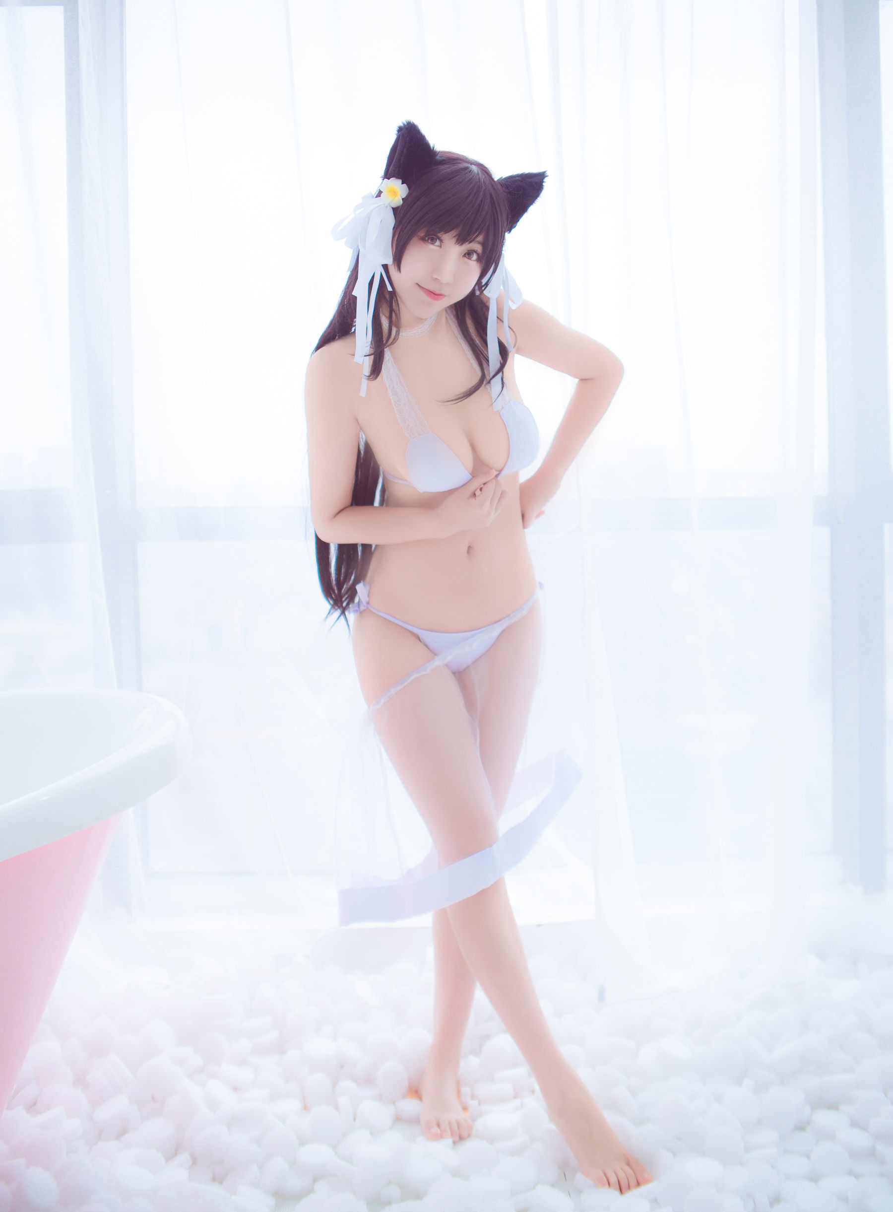 [萝莉COS] 黑川 – 爱宕泳衣 [15P]-66COS