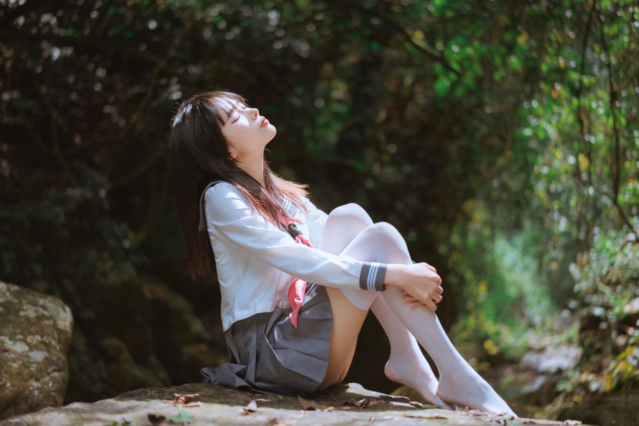 阳光美少女萌芽儿o0 – 请叫我若生 小溪JK百合 [93P]-66COS