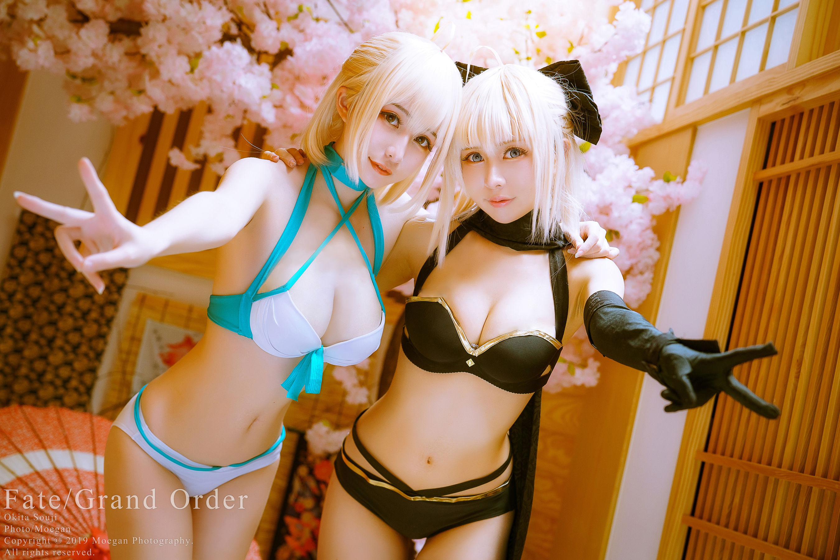 [Cosplay写真] Miyana咪呀 – 沖田総司 水着 [21P]-66COS