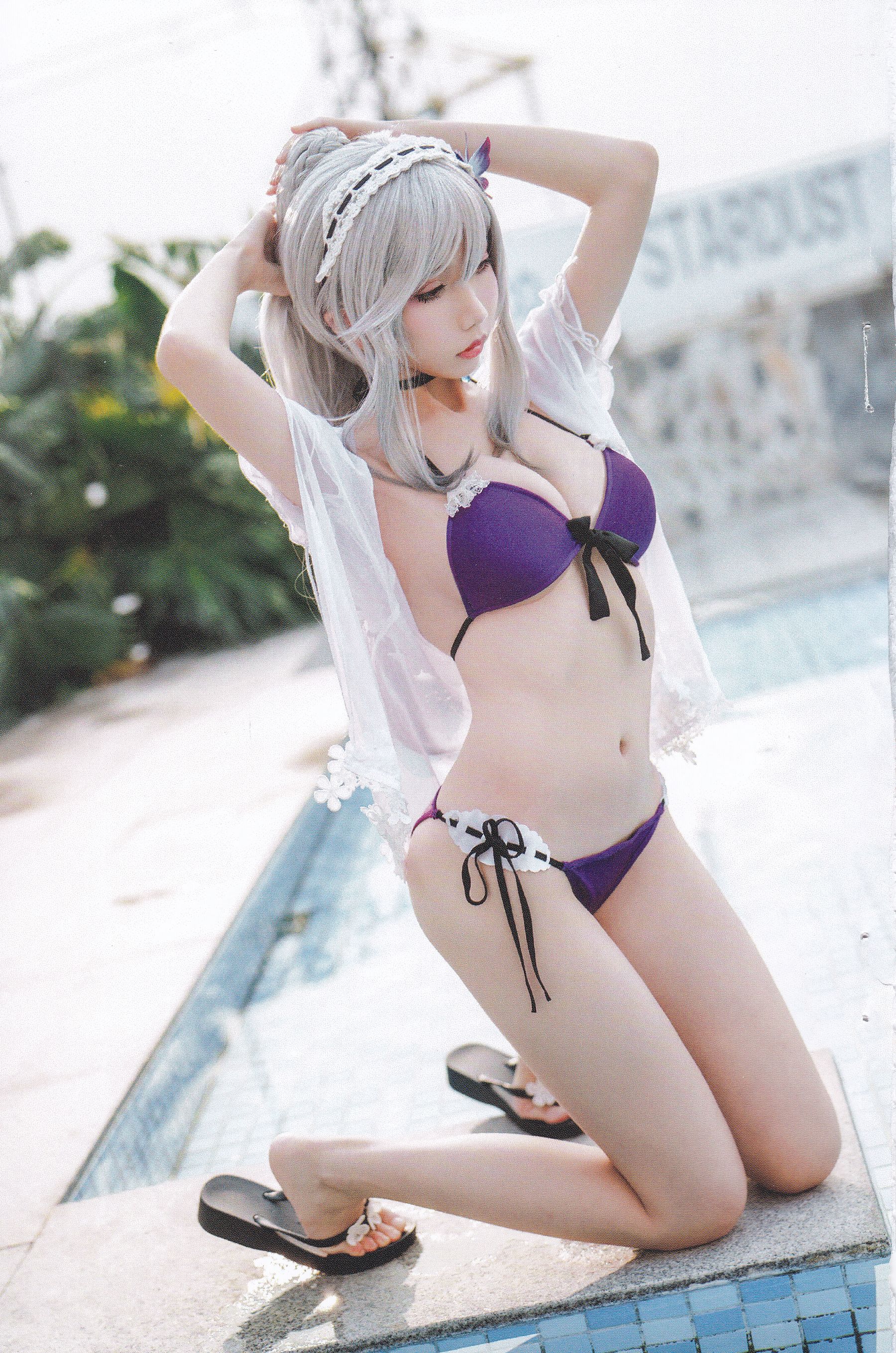 萌娘迷失人形QUQ 敦刻尔克水着 [29P]-66COS