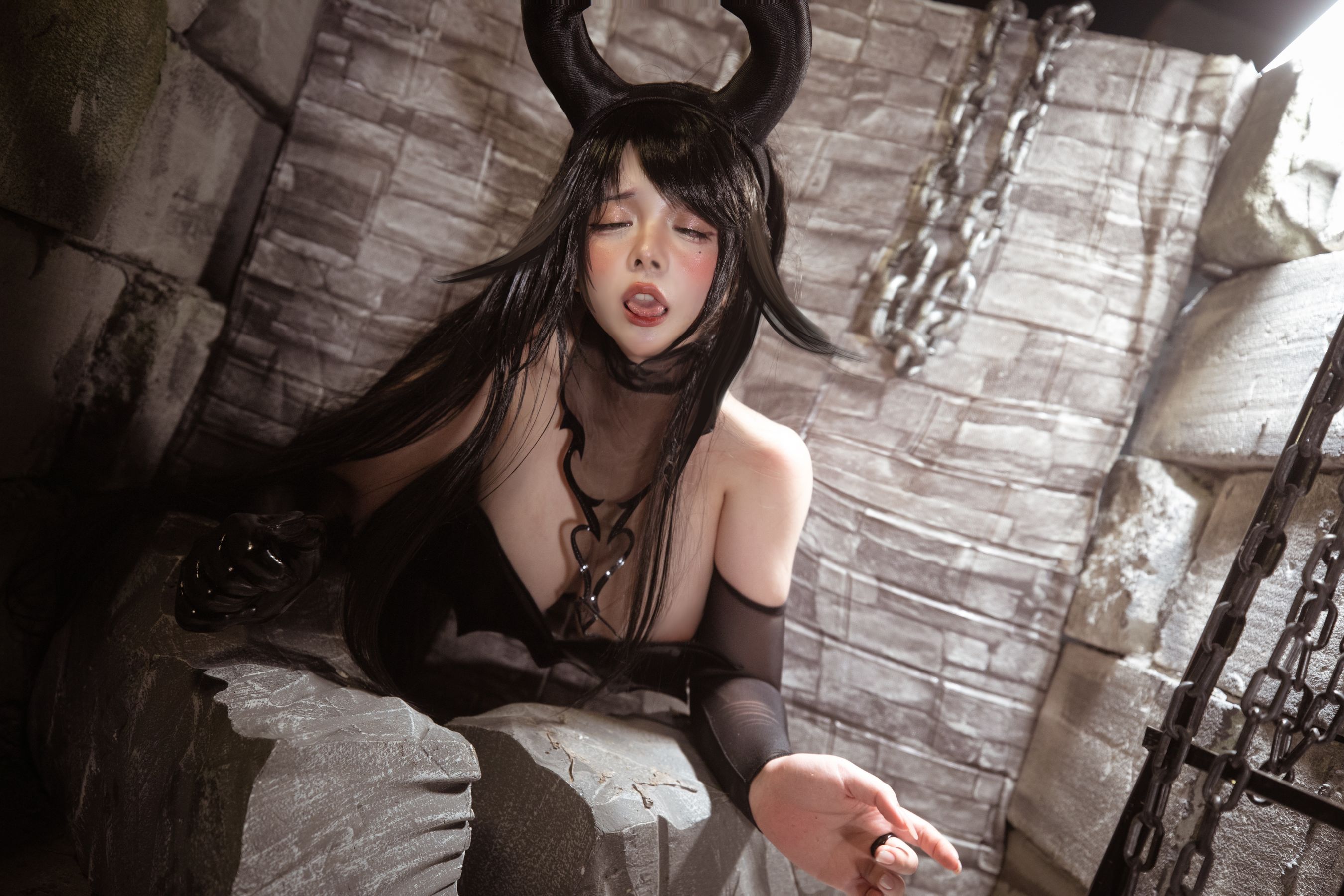 NinJA阿寨寨 – 受虐魅魔 [43P] 插图5