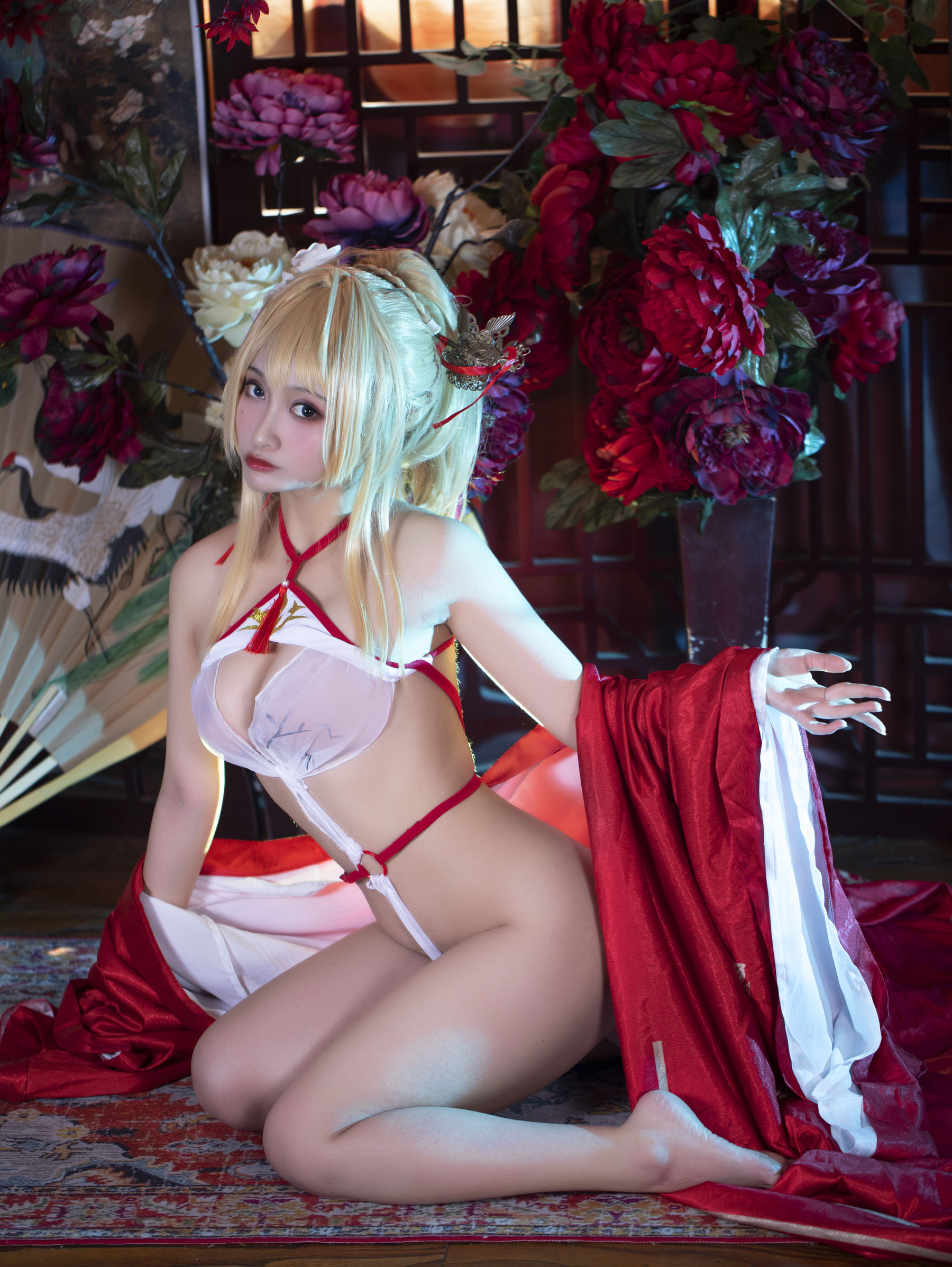 动漫博主洛璃LoLiSAMA – 光荣凉夜香雪 [36P] 插图6