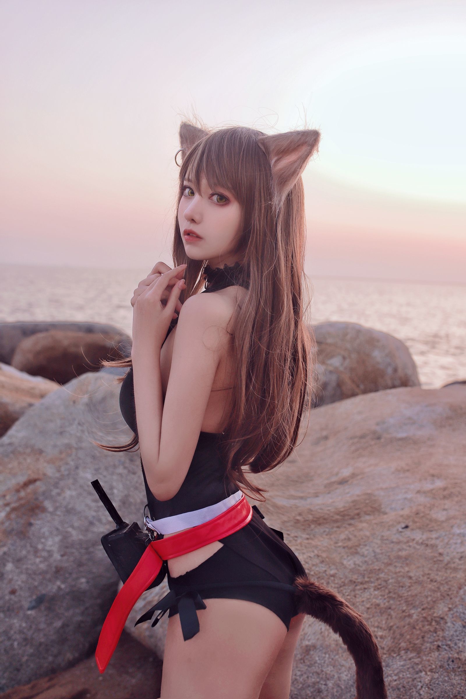 Shika小鹿鹿 – 天火泳装 [22P]-66COS