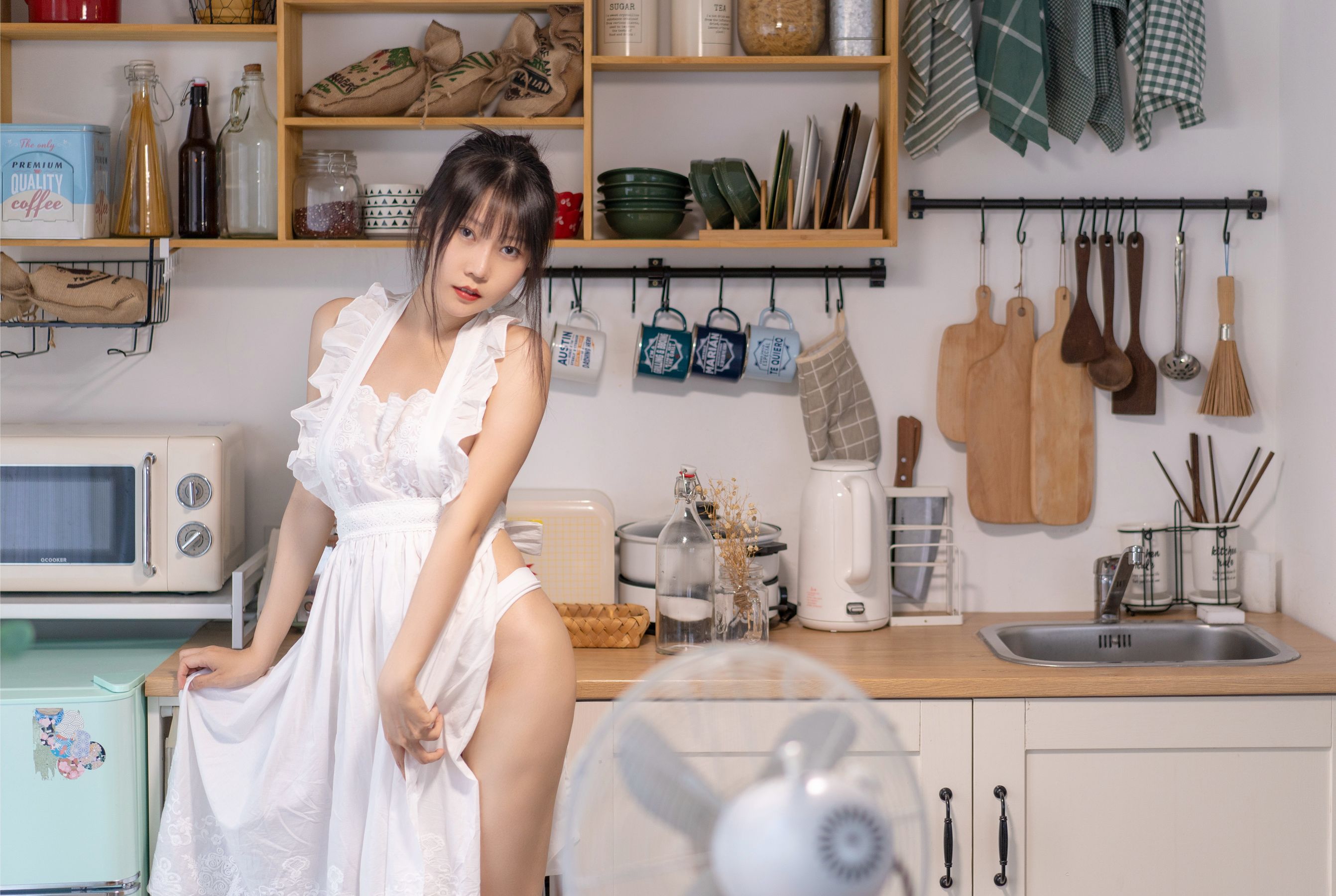 香草喵露露写真 – 厨娘 [55P]-66COS