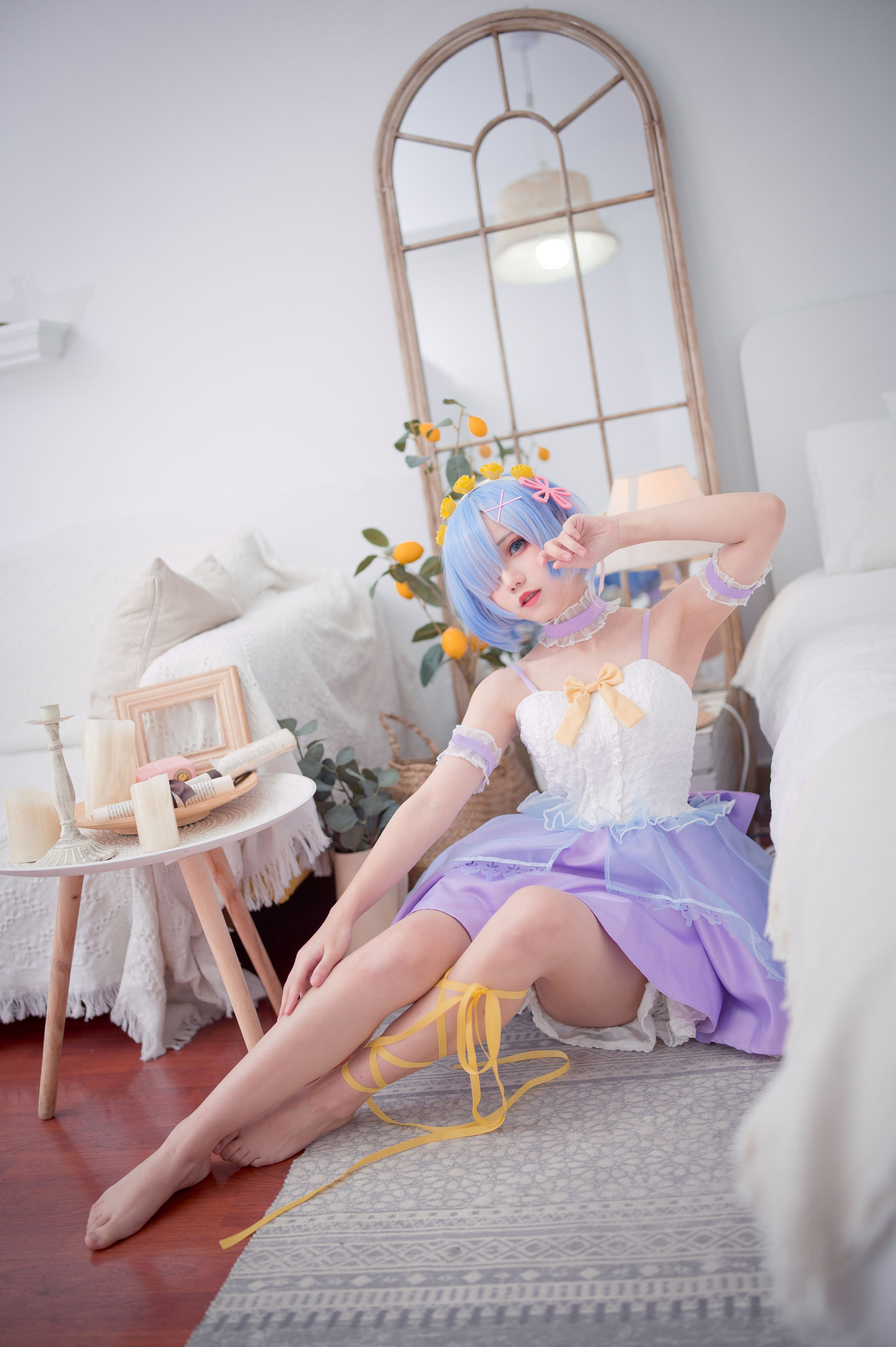 花柒Hana – 天使蕾姆 [15P]-66COS