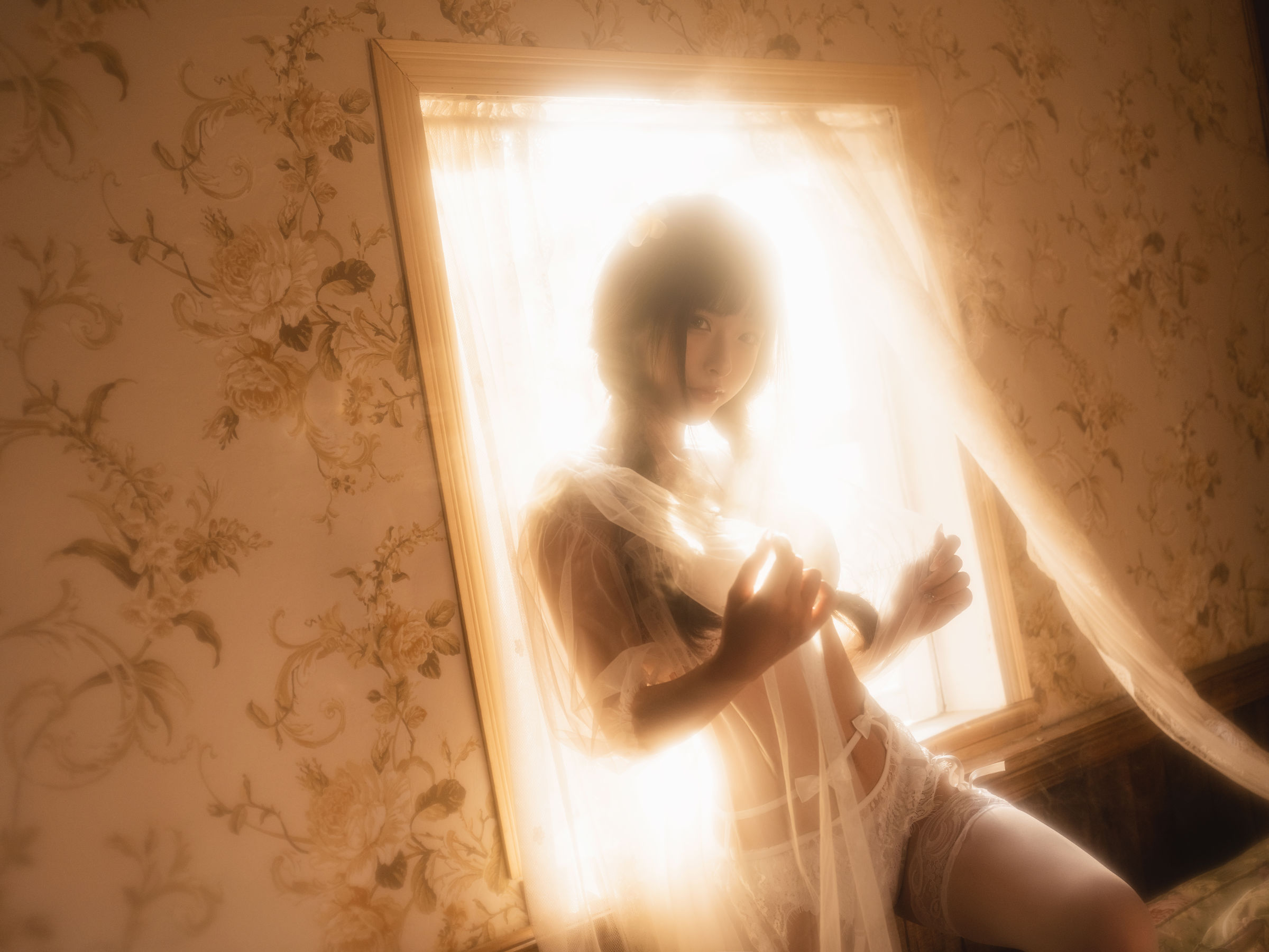 Meroko_魅瞳 – 柴郡旗袍 [33P]-66COS