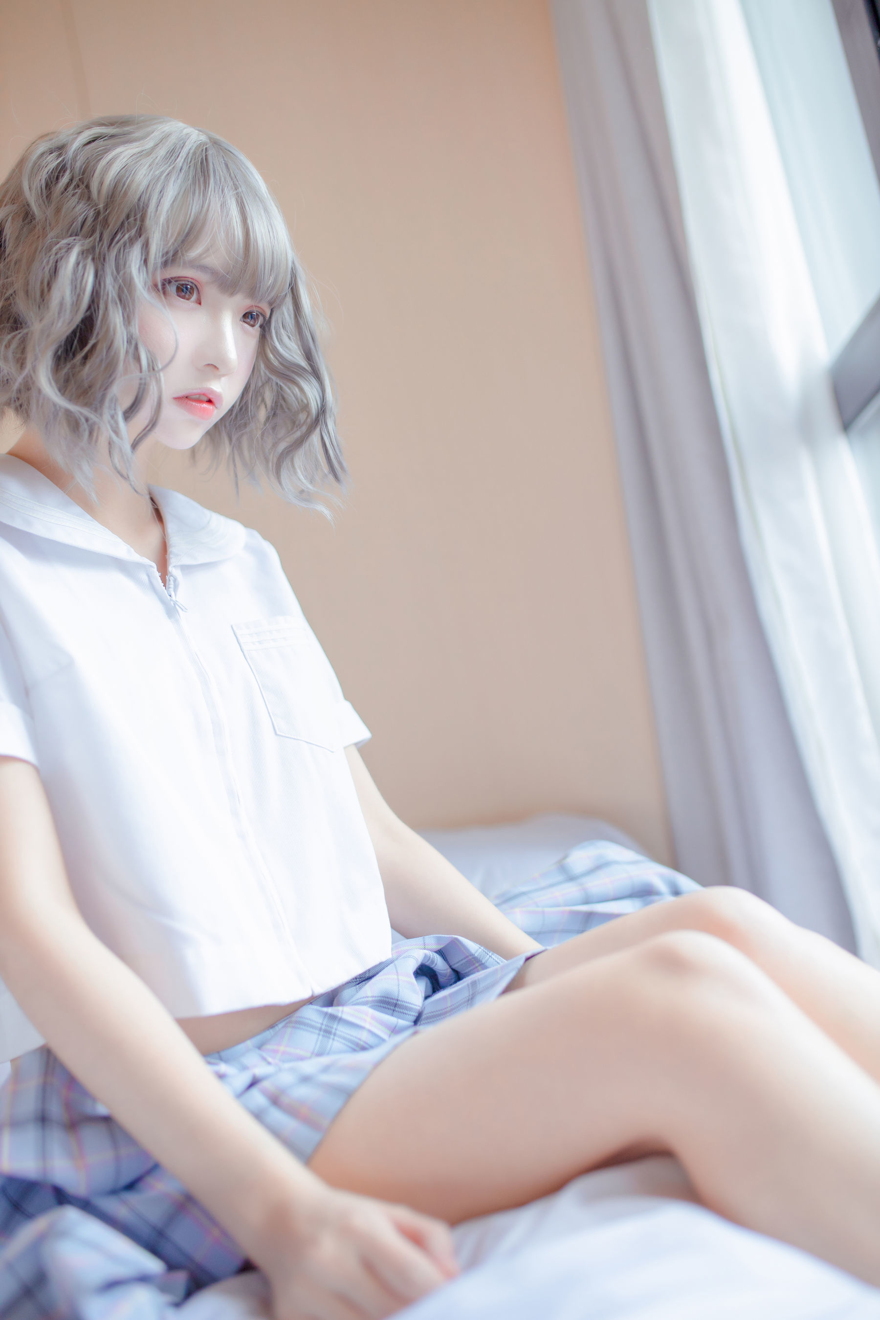 疯猫ss – 思绪之JK [33P]-66COS