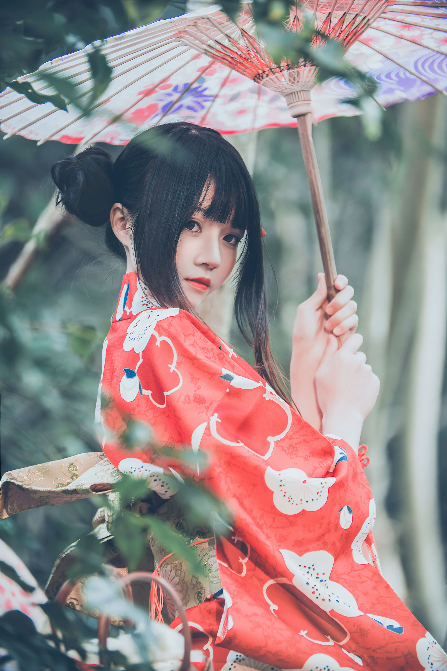[萝莉COS] 桜桃喵《夏日祭》 [67P]-66COS