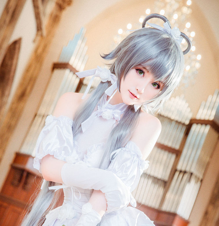 萌宠博主yui金鱼 – 洛天依花嫁 [11P]-66COS