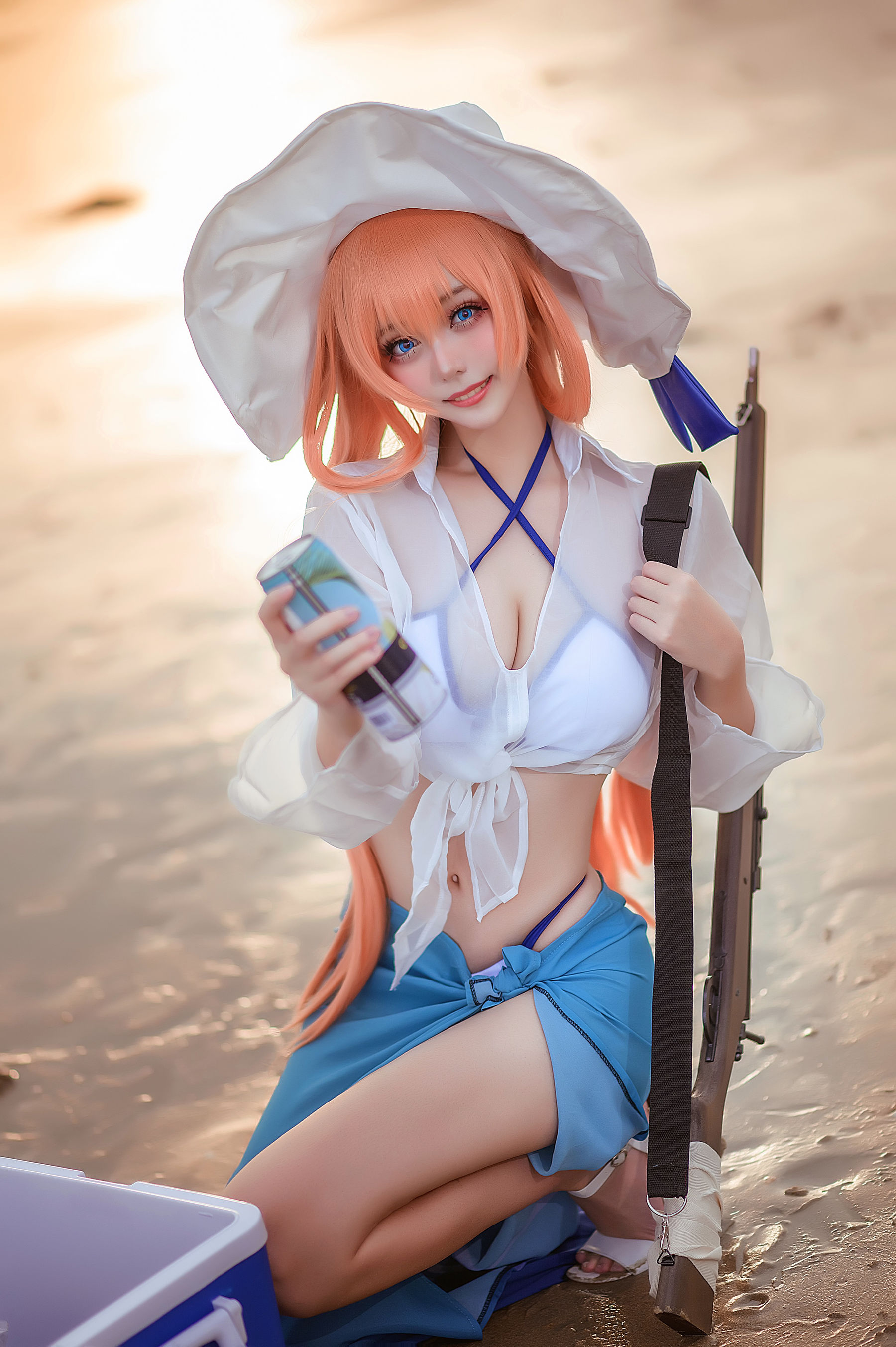 萌妹菌烨tako 春田泳装 [9P]-66COS