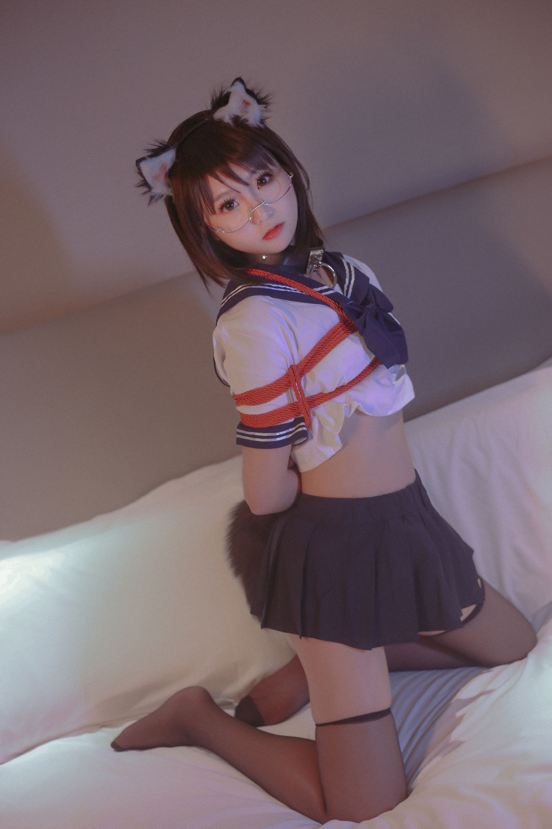 萌妹是青水 猫耳调教 [36P]-66COS