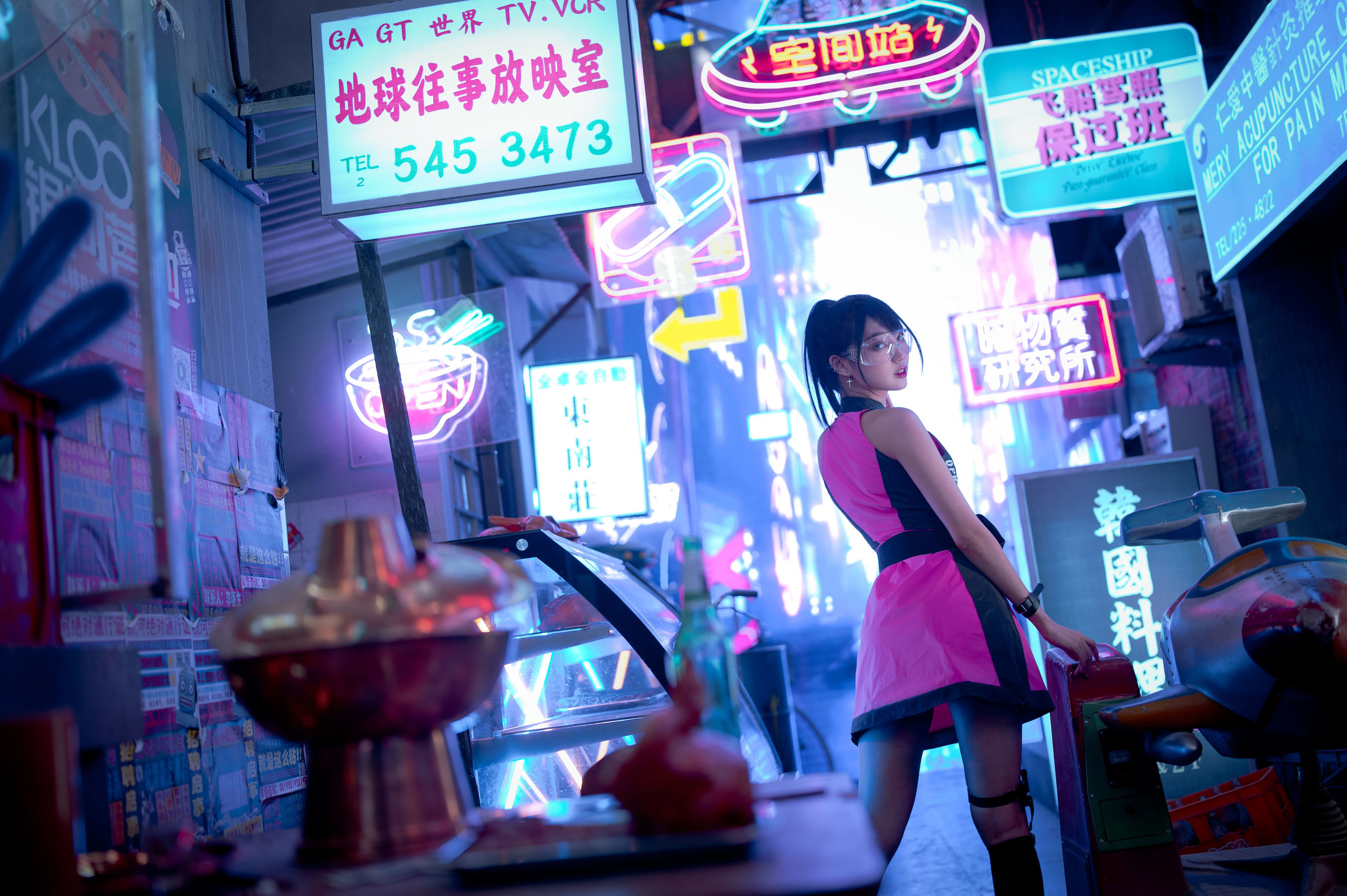 周叽是可爱兔兔 – 银河社区 1 [20P]-66COS
