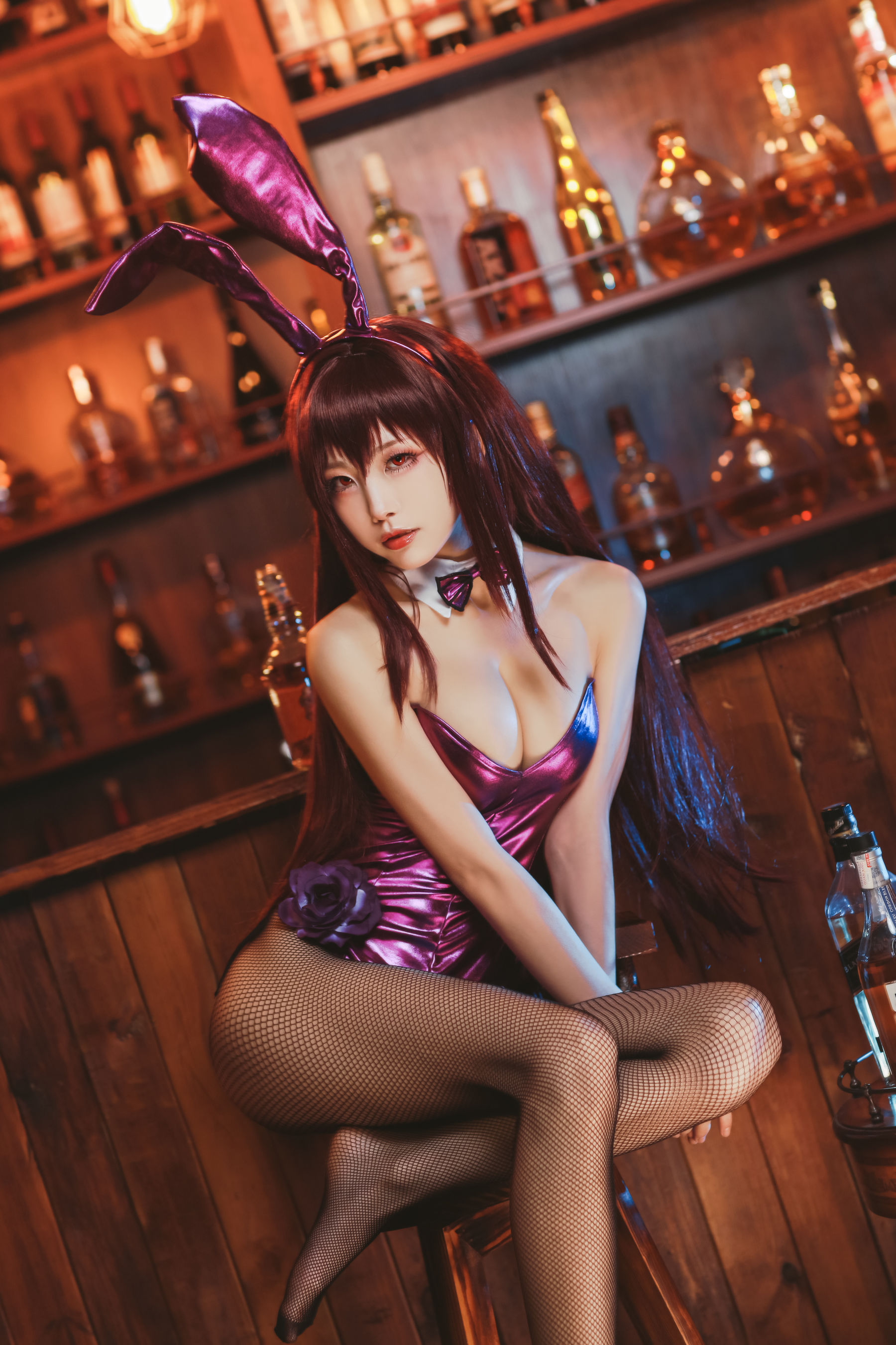 [Cosplay写真] 动漫博主水淼aqua – 斯卡哈 [60P]-66COS