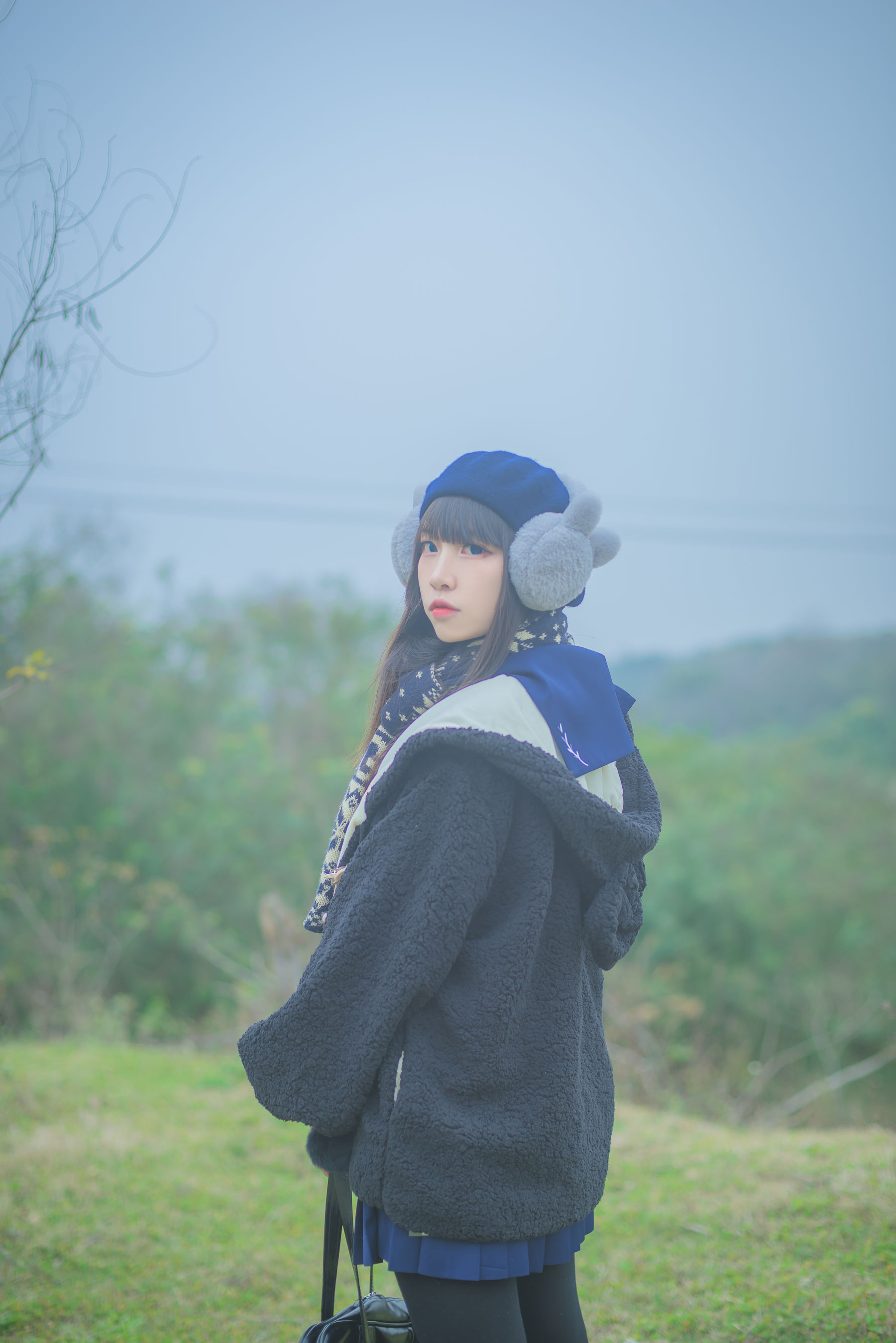 [Cosplay写真] 人气Coser二佐Nisa – 初春外拍 [9P]-66COS