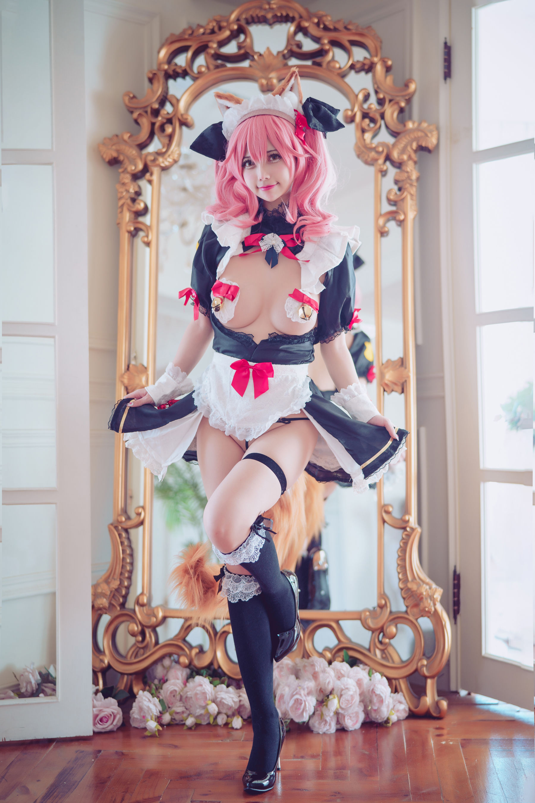 沖田凜花Rinka – Tamamo maid [25P]-66COS