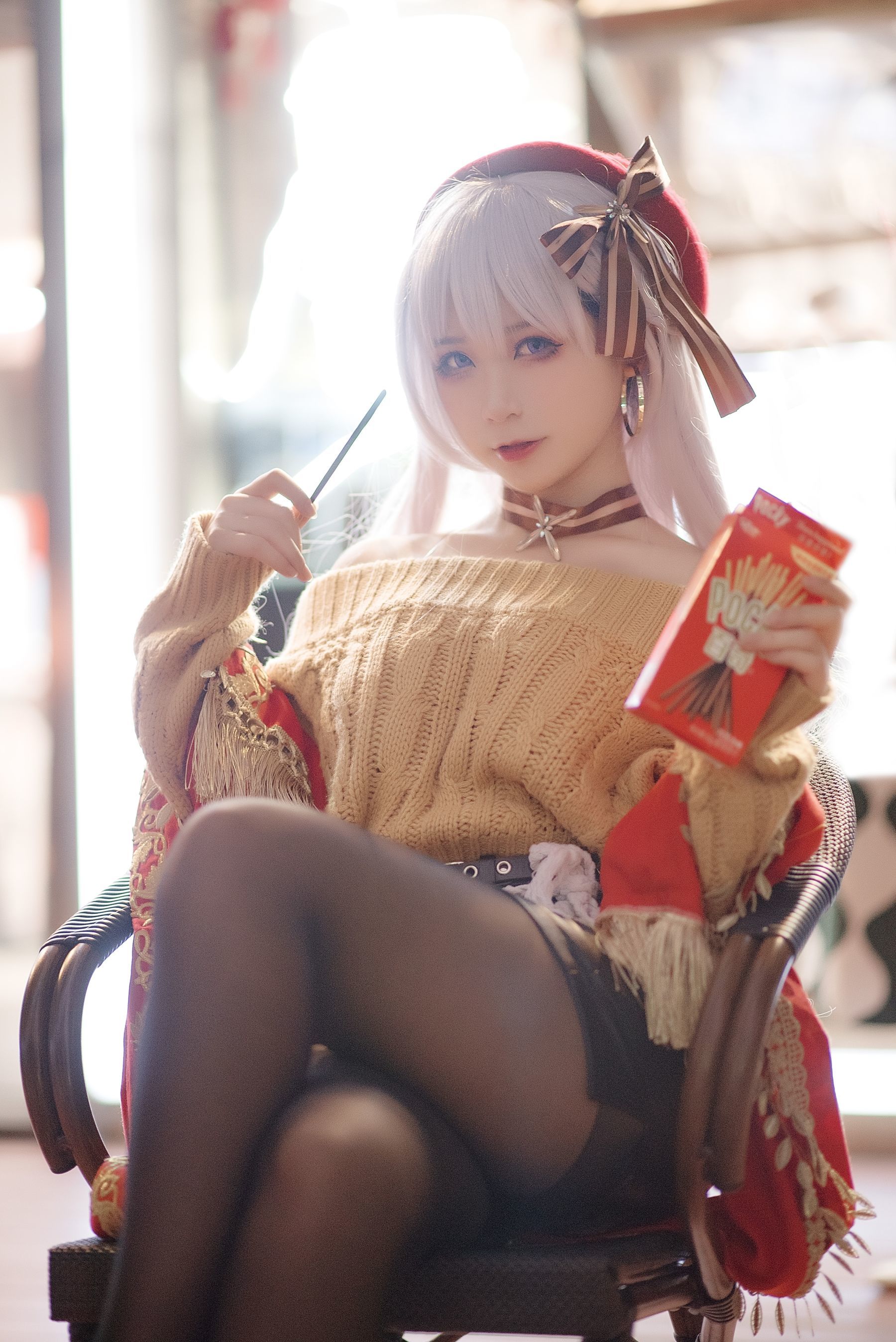 动漫博主樱落酱w 贝法pocky [12P]-66COS