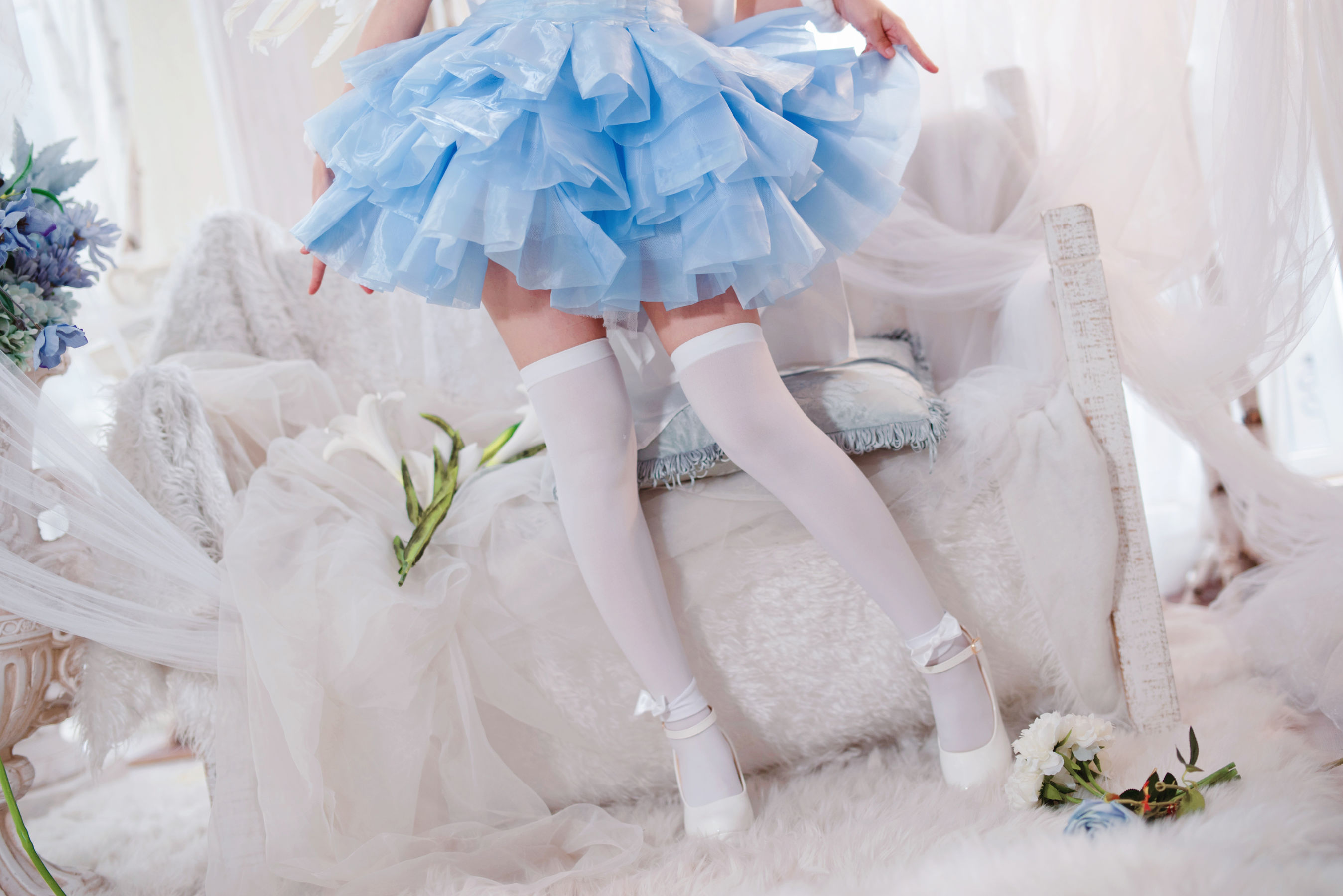 花柒Hana – 蕾姆天使 [19P]-66COS
