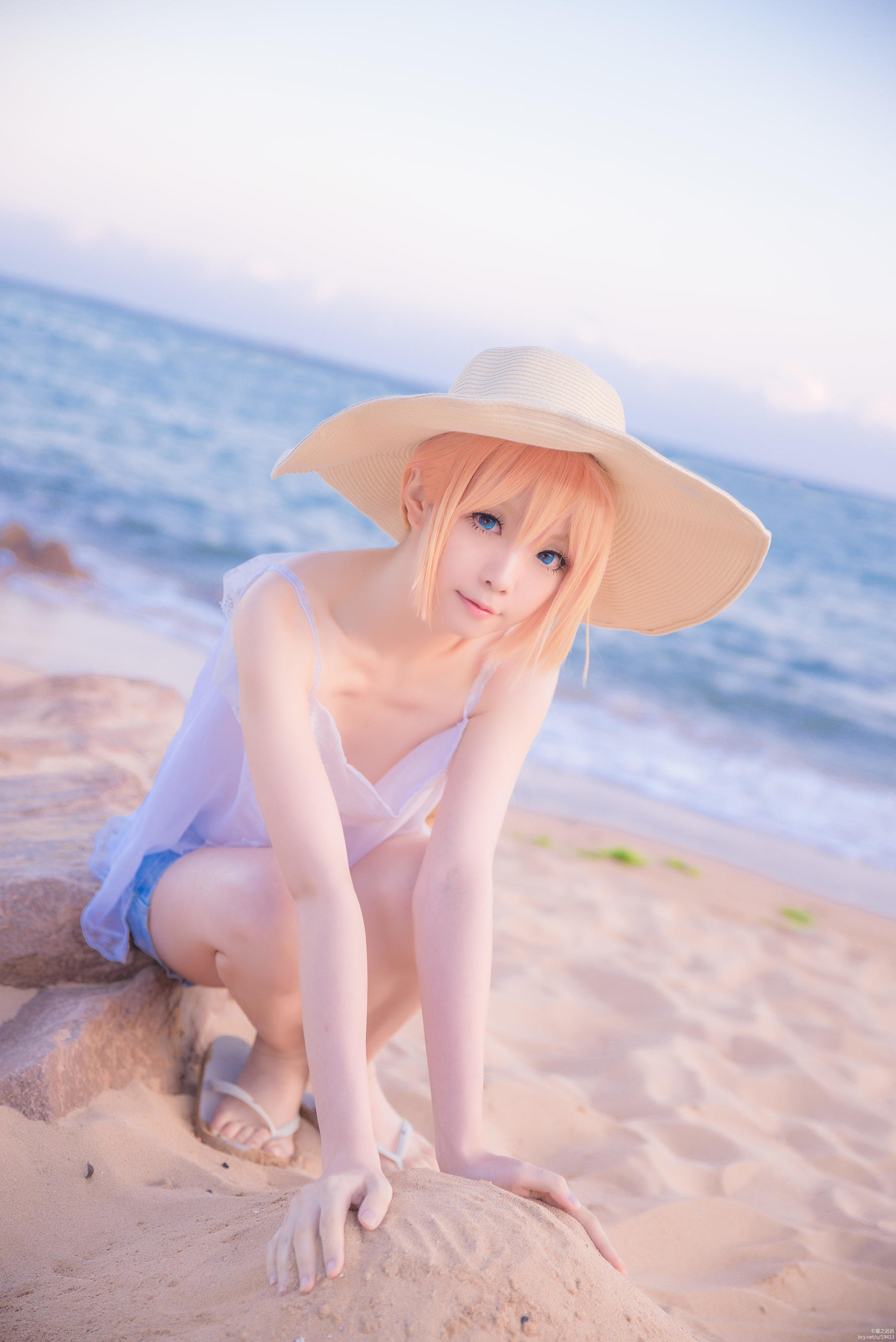 Coser小姐姐星之迟迟 刀剑乱舞COS乱藤四郎 [28P]-66COS