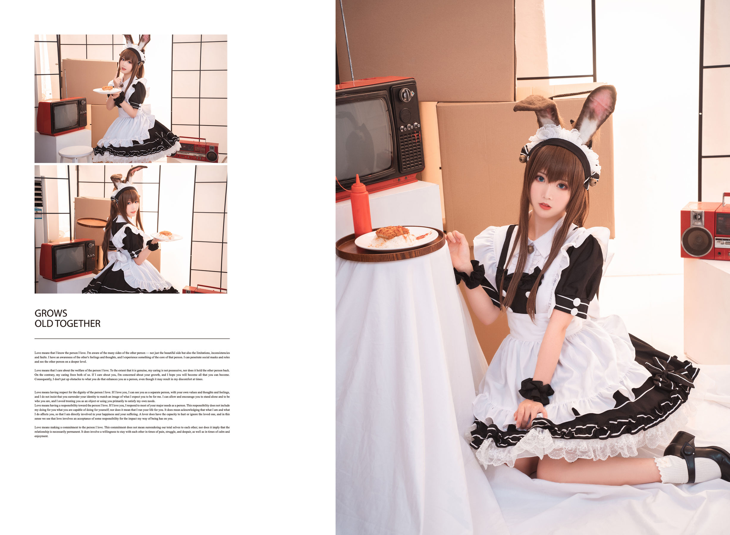 [Cosplay写真] 可爱人气Coser面饼仙儿 – 阿米驴女仆 [23P]-66COS