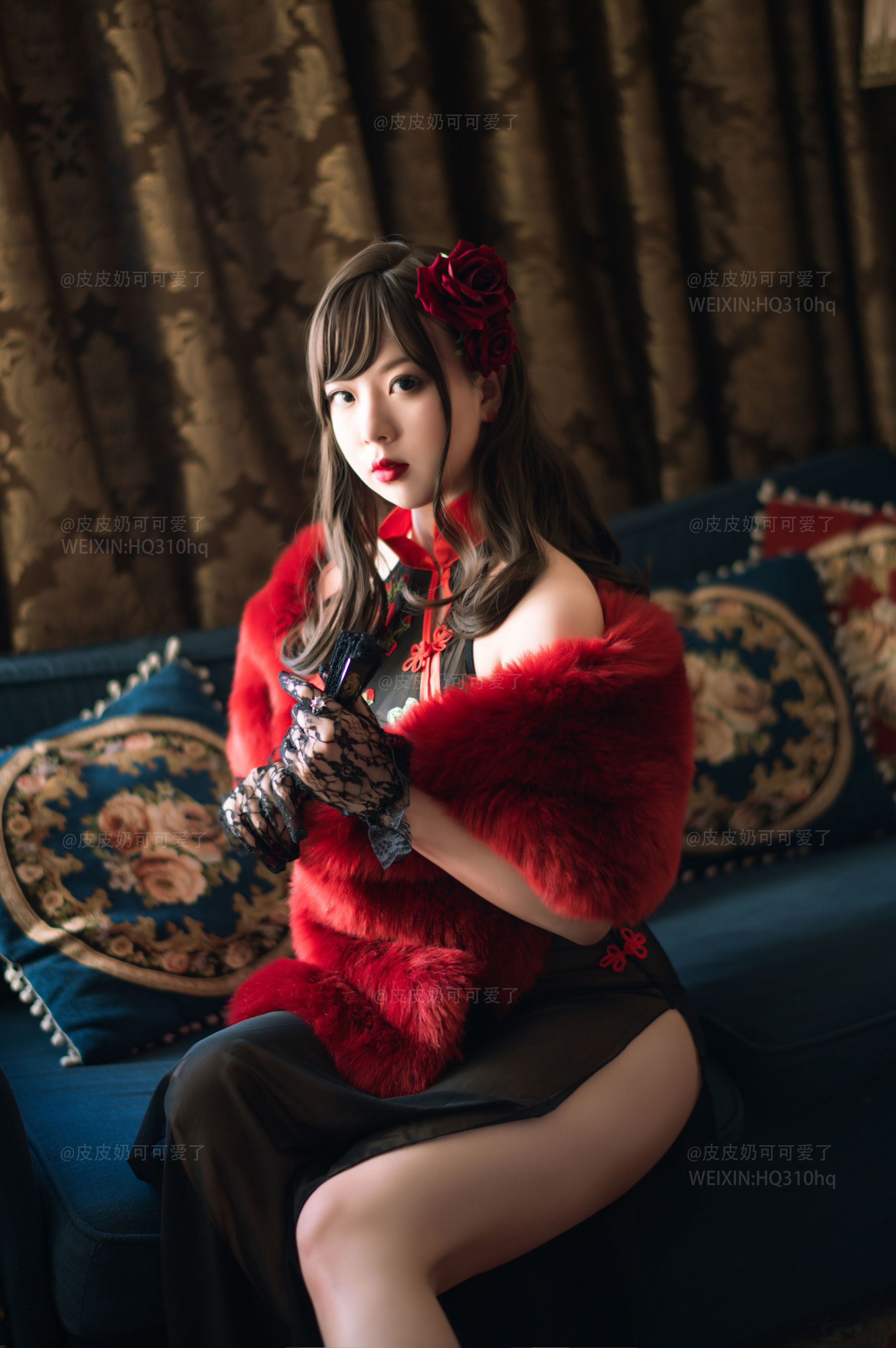 皮皮奶可可爱了啦 玫瑰 [50P]-66COS