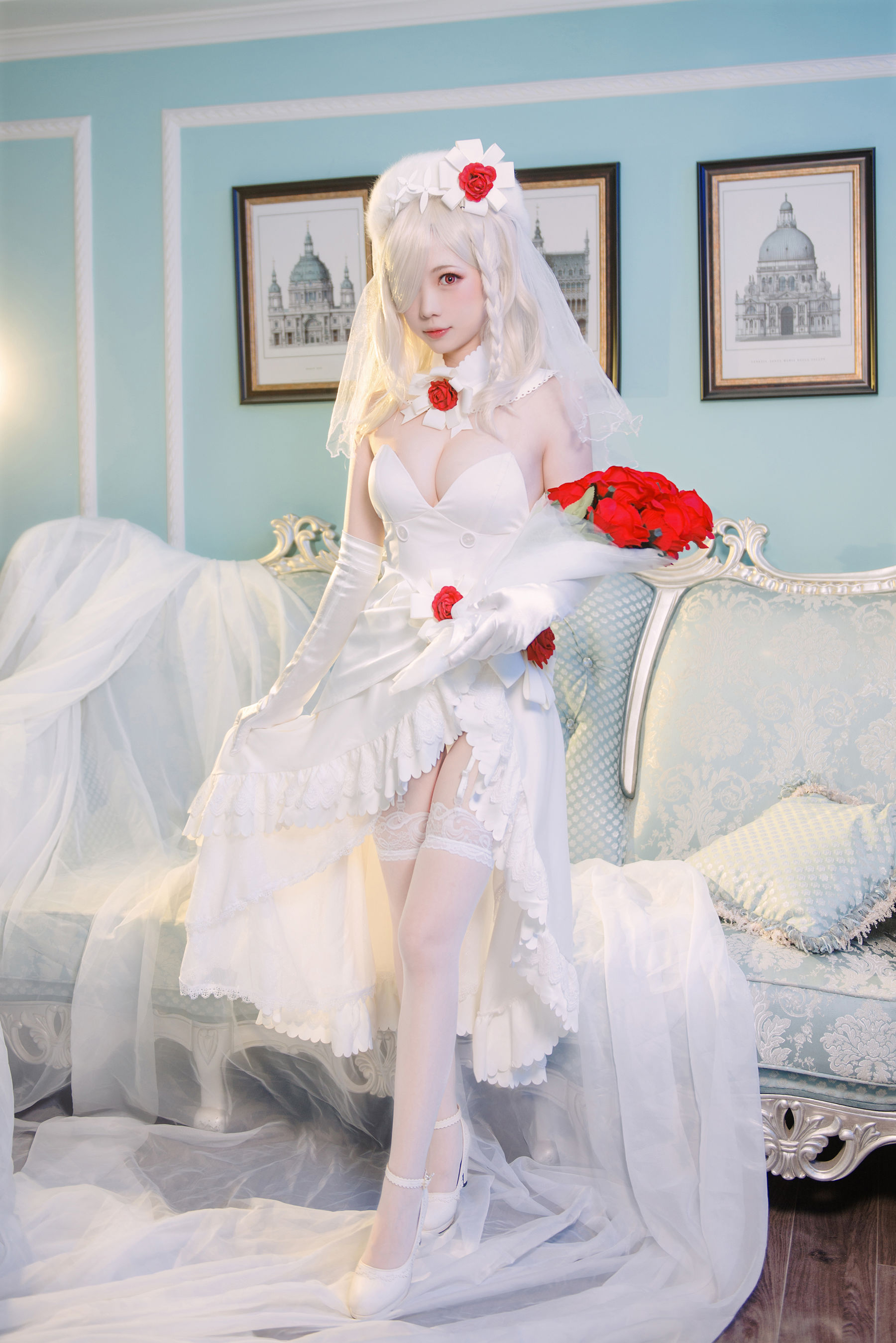 大胸萌妹妖少you1 – G36C [9P]-66COS