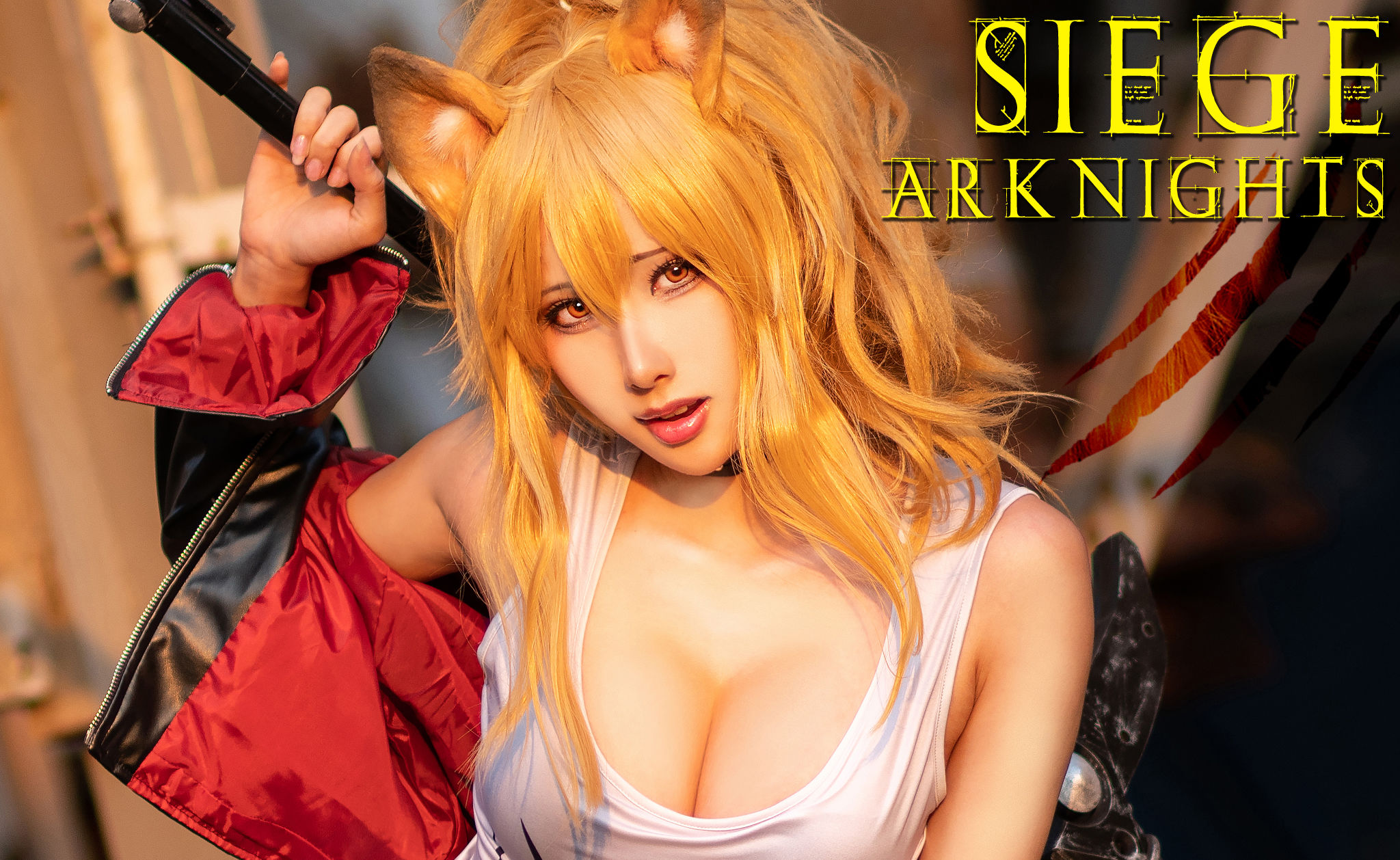 Hane Ame 雨波写真 – 明日方舟 推进之王1 [14P]-66COS