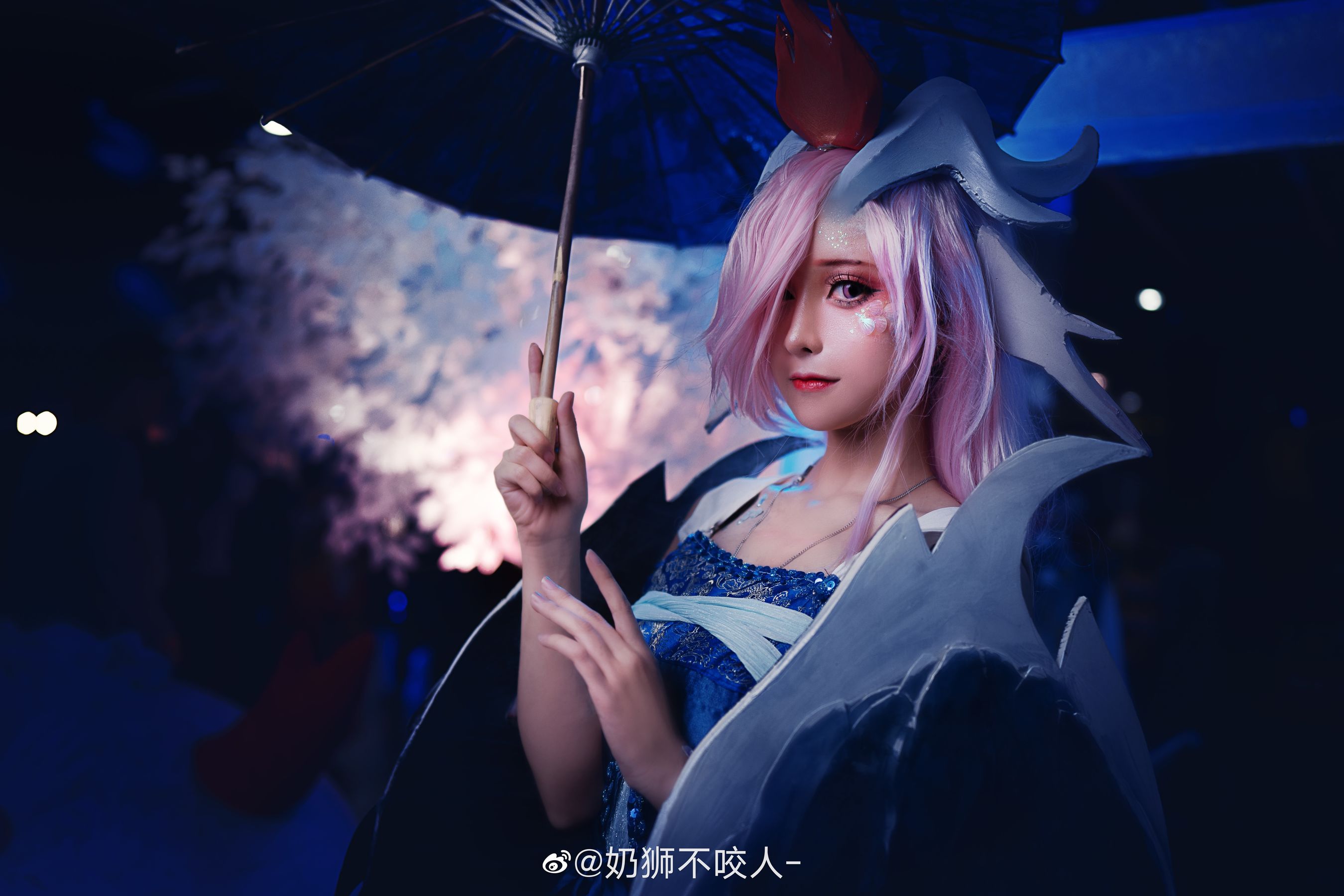 [Cosplay写真] 奶狮不咬人 – 雨师 [9P]-66COS