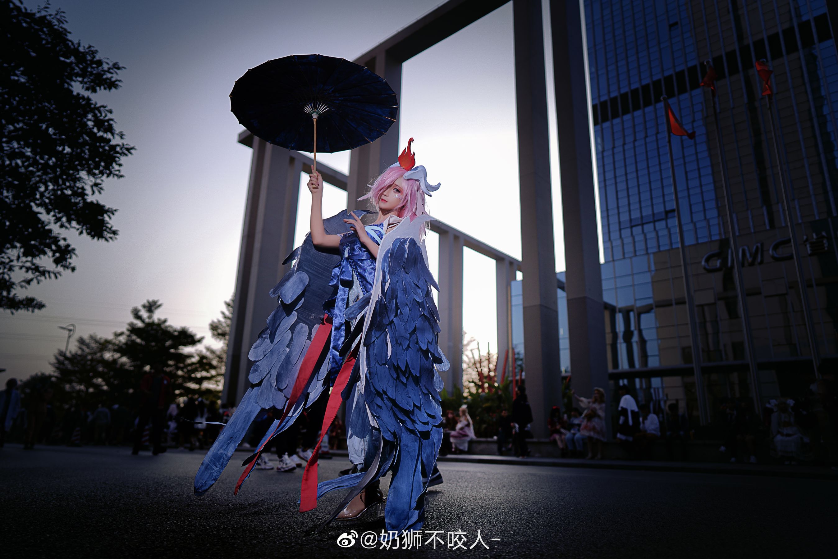 [Cosplay写真] 奶狮不咬人 – 雨师 [9P] 插图4