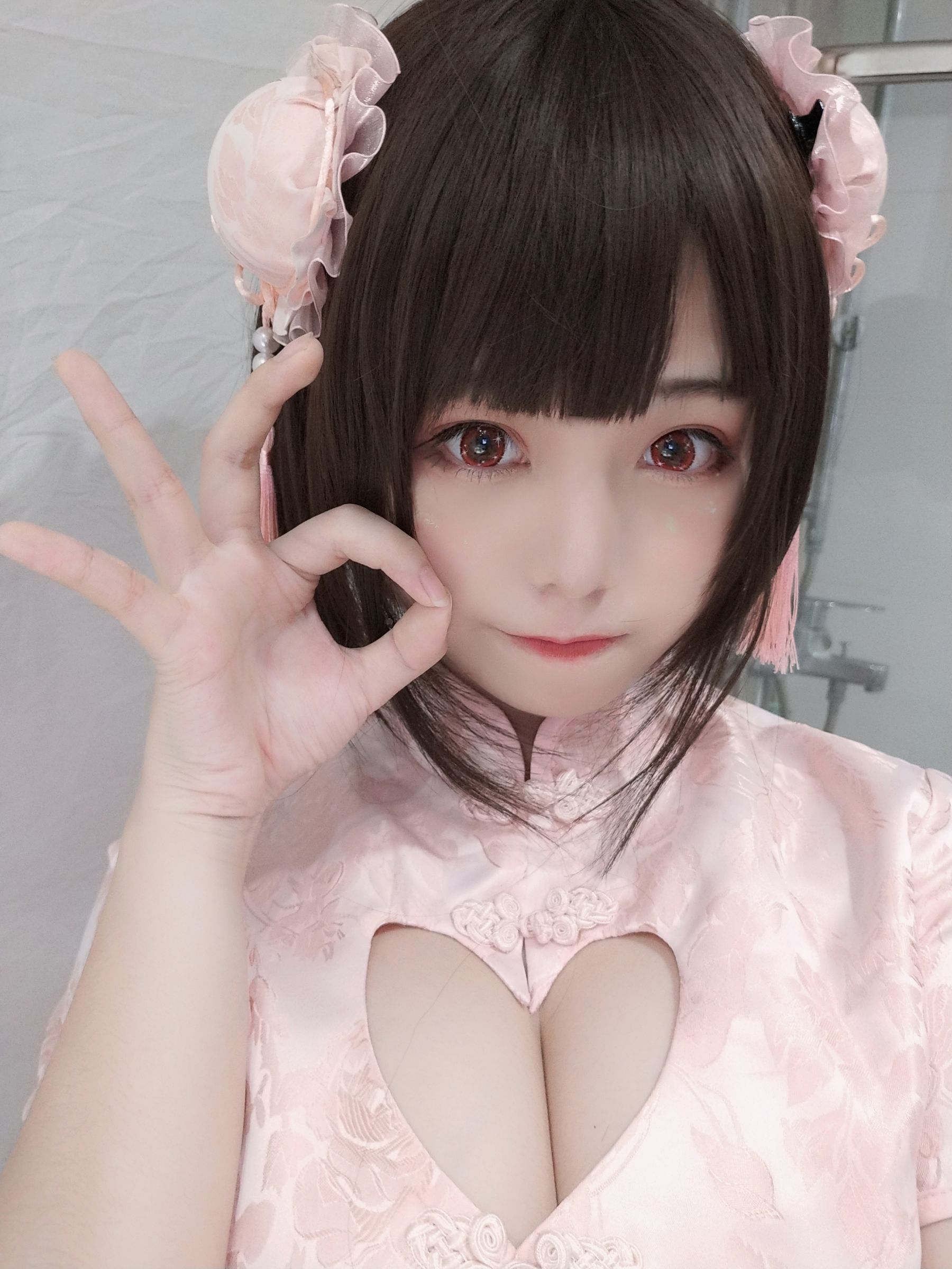 [Cosplay写真] 萌系小姐姐蜜汁猫裘 – 中华娘(自拍) [43P]-66COS