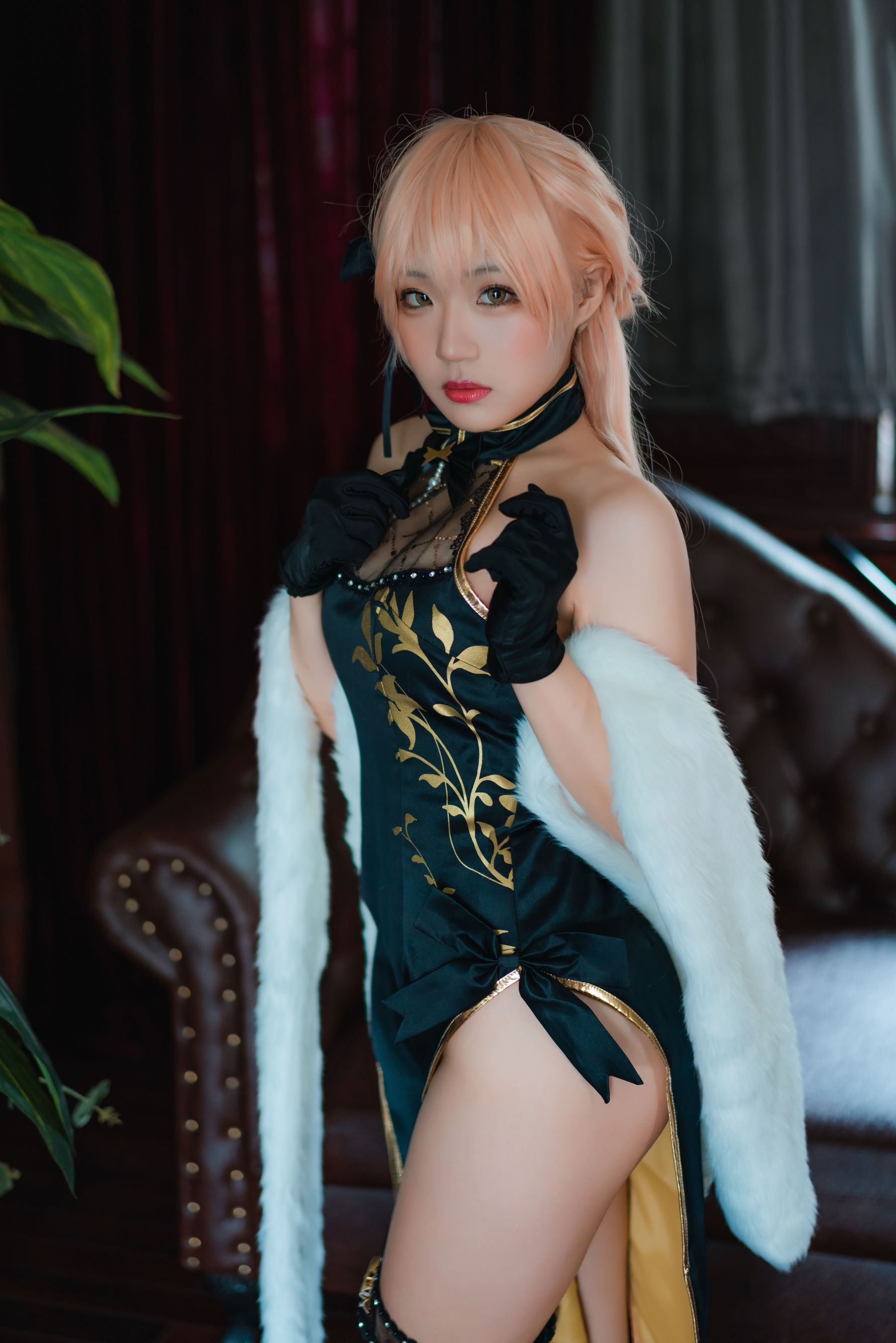 动漫博主Mime弥美 – 少女前线 OTS-14 紫雨心 [21P]-66COS