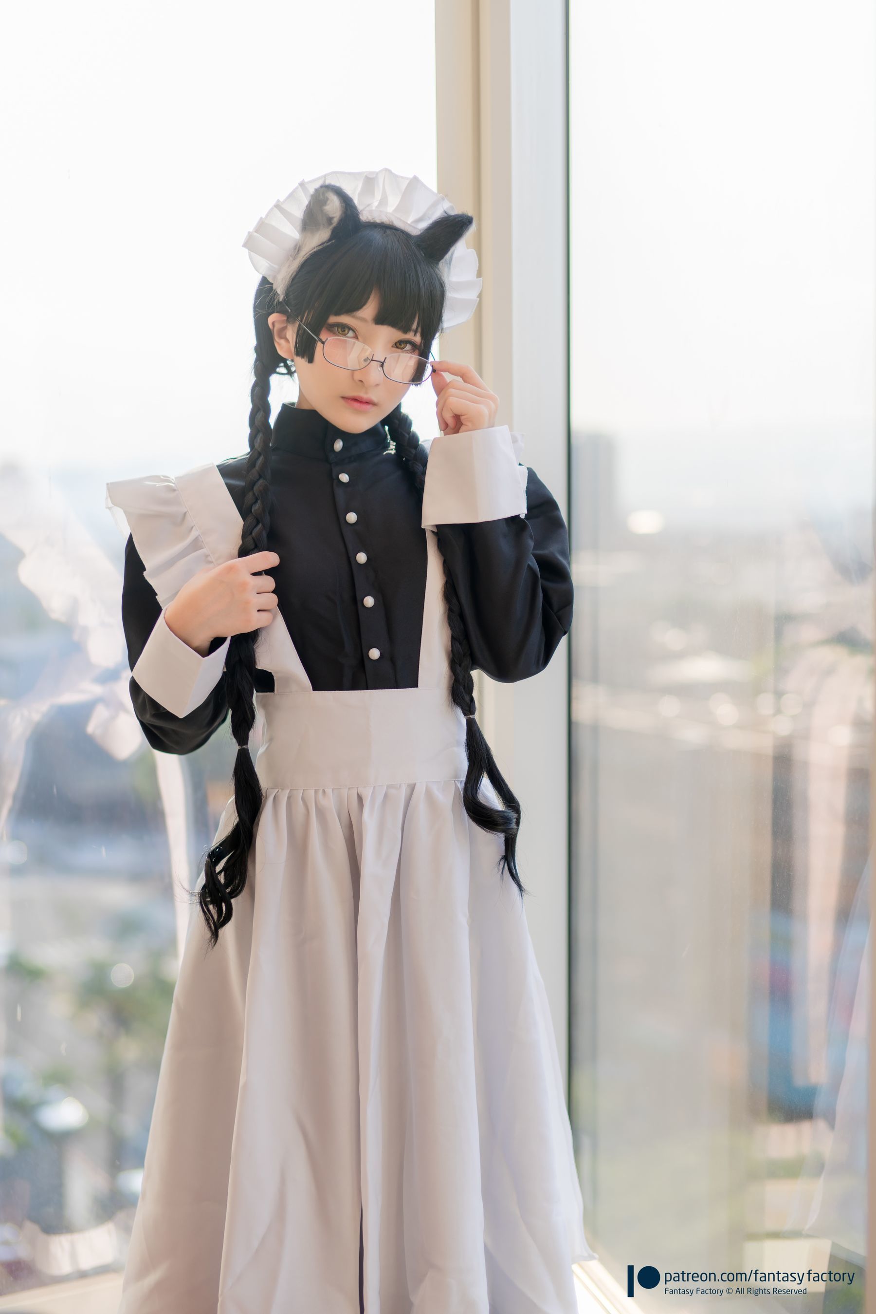 小丁 [Fantasy Factory] Maid Meow 喵娘女仆 [46P]-66COS