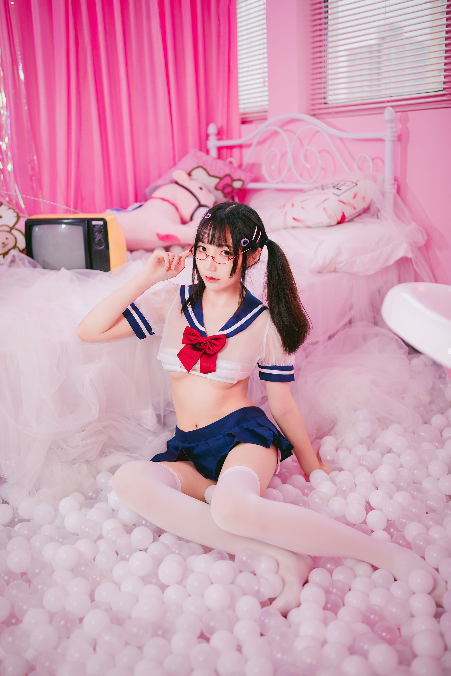 萝莉福利真央Mao – JK [18P]-66COS
