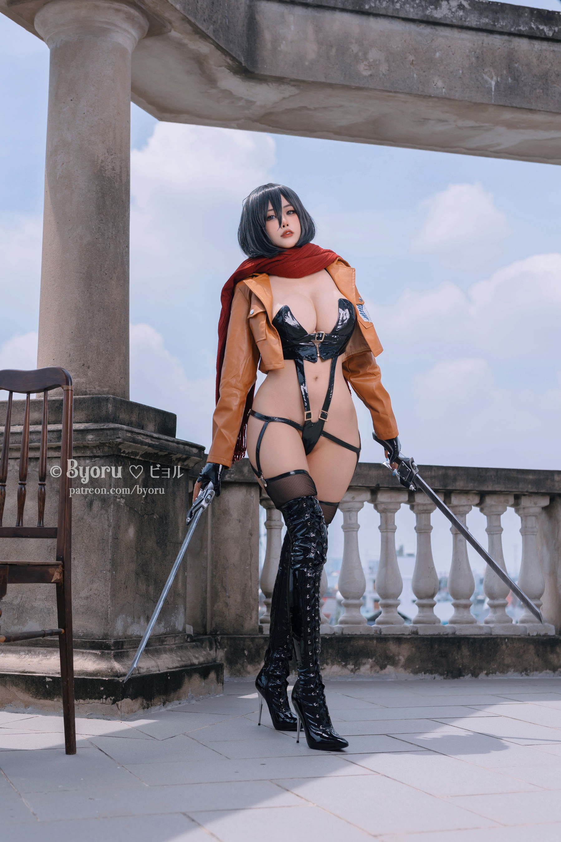 日本性感萝莉Byoru – Mikasa [30P]-66COS