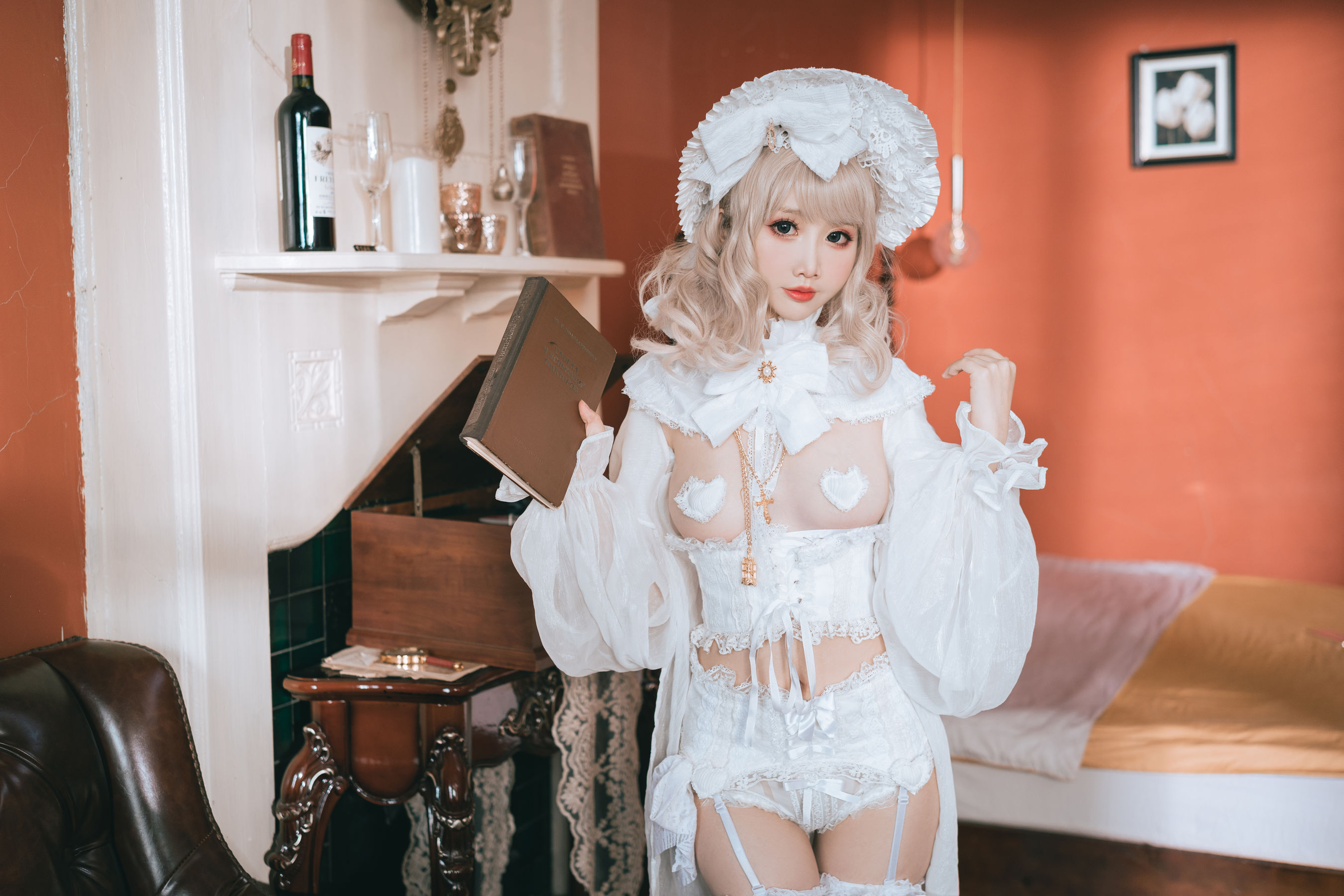 可爱人气Coser面饼仙儿 – 法兰西YasahimeLO [36P]-66COS