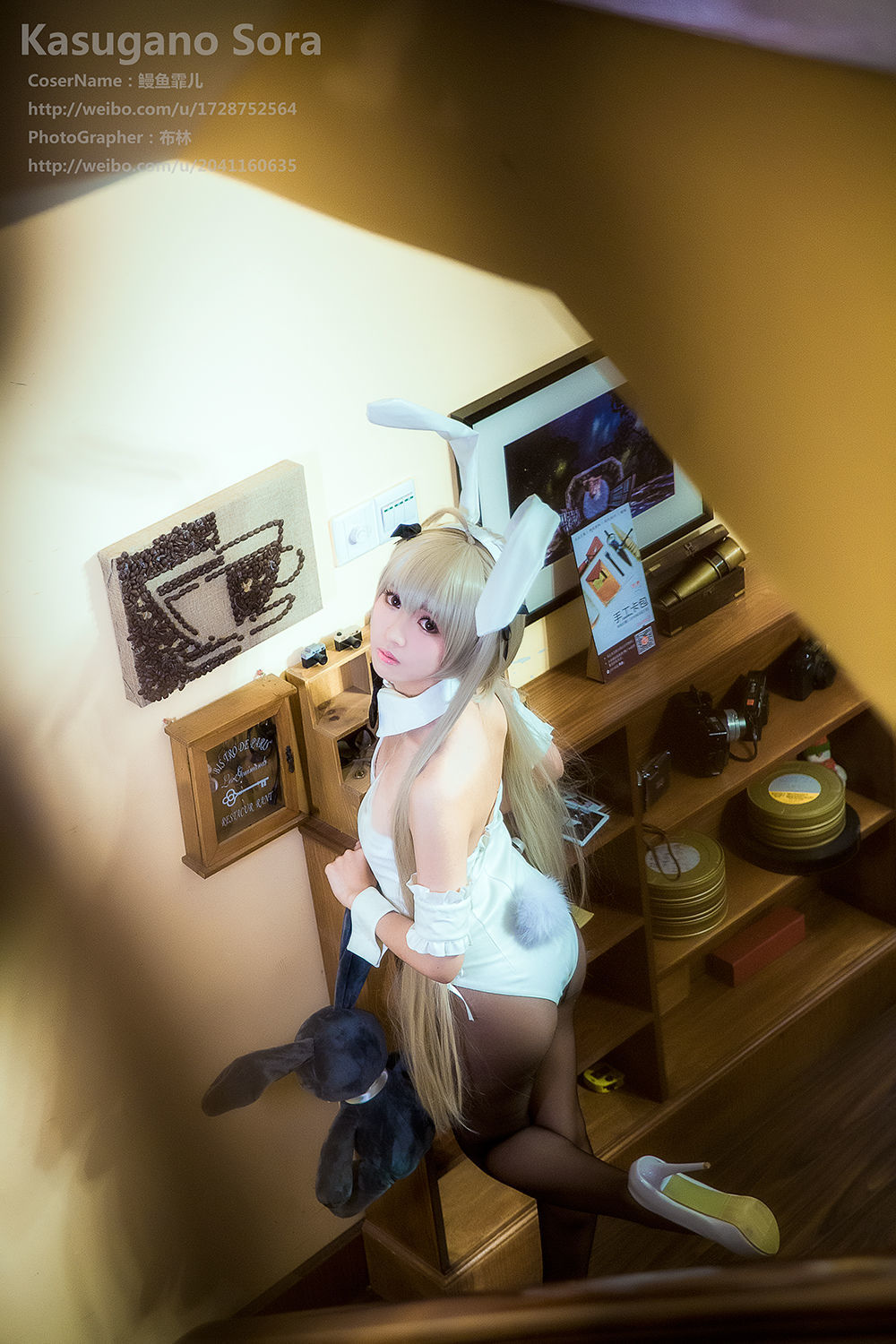 [萝莉COS] 鳗鱼霏儿 – 缘之空 穹妹 兔女郎 Cosplay [24P]-66COS