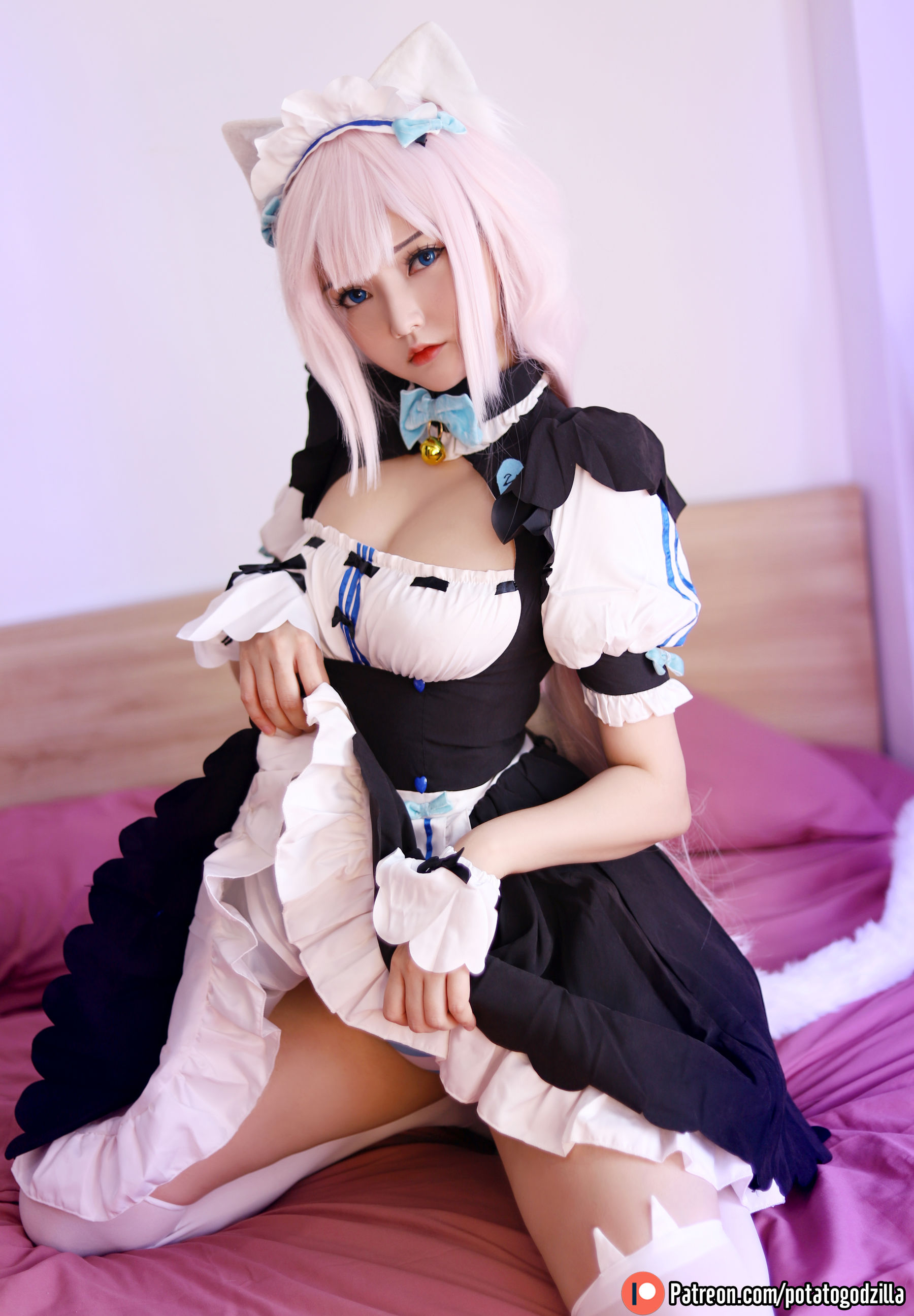 Coser小姐姐Potato Godzilla – Vanilla [32P]-66COS