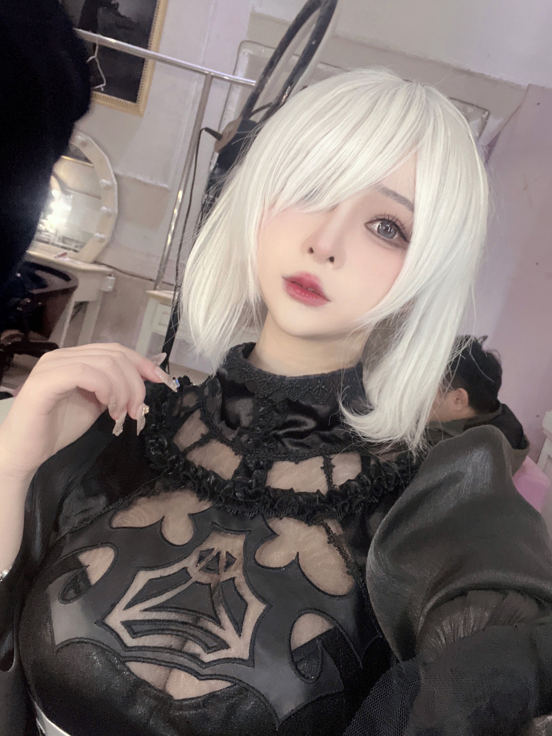 动漫博主叉子宝宝 – 2B 尼尔机械纪元 [19P]-66COS