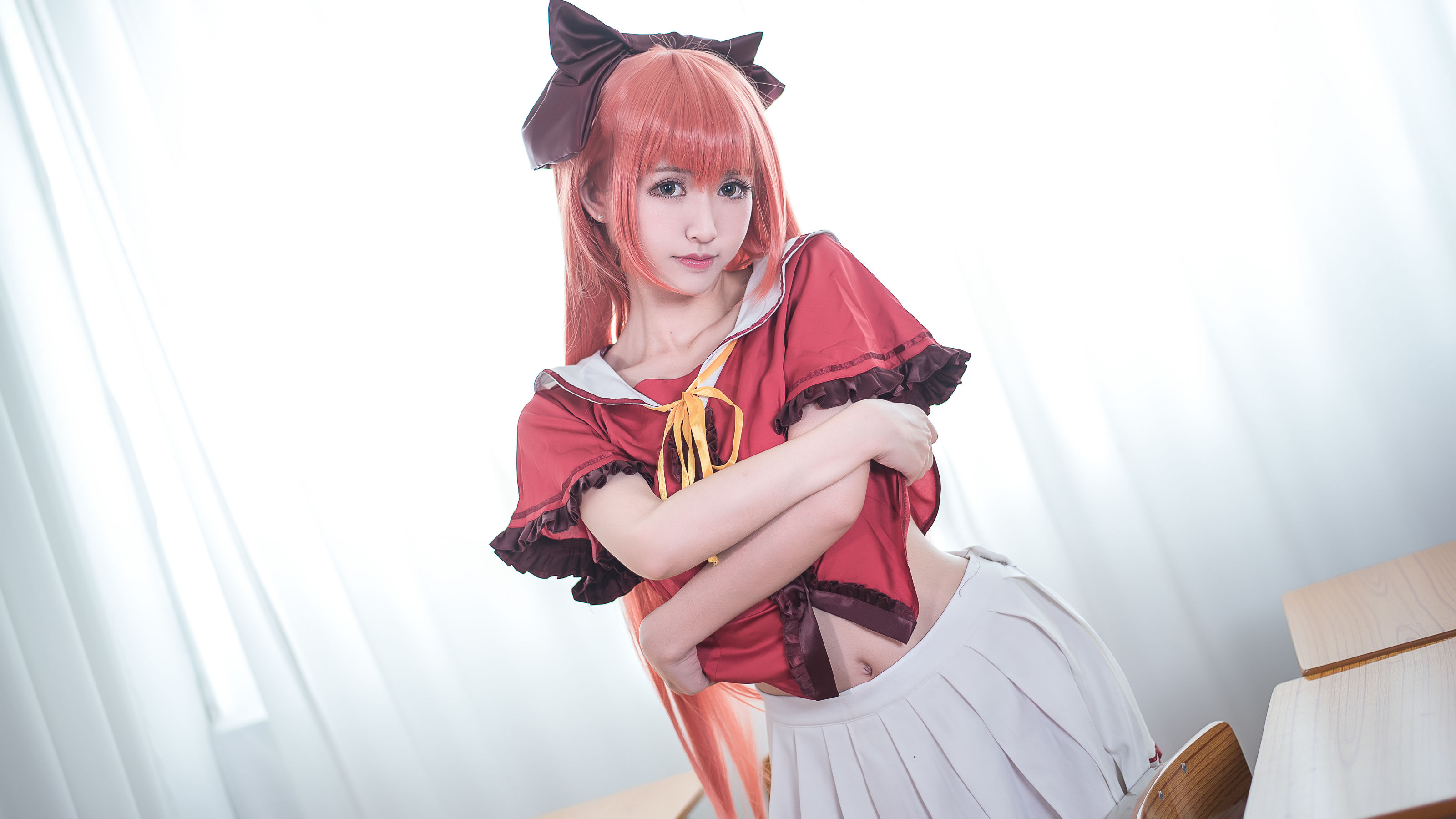 [萝莉COS] 鳗鱼霏儿 – 红发魔女 [20P]-66COS