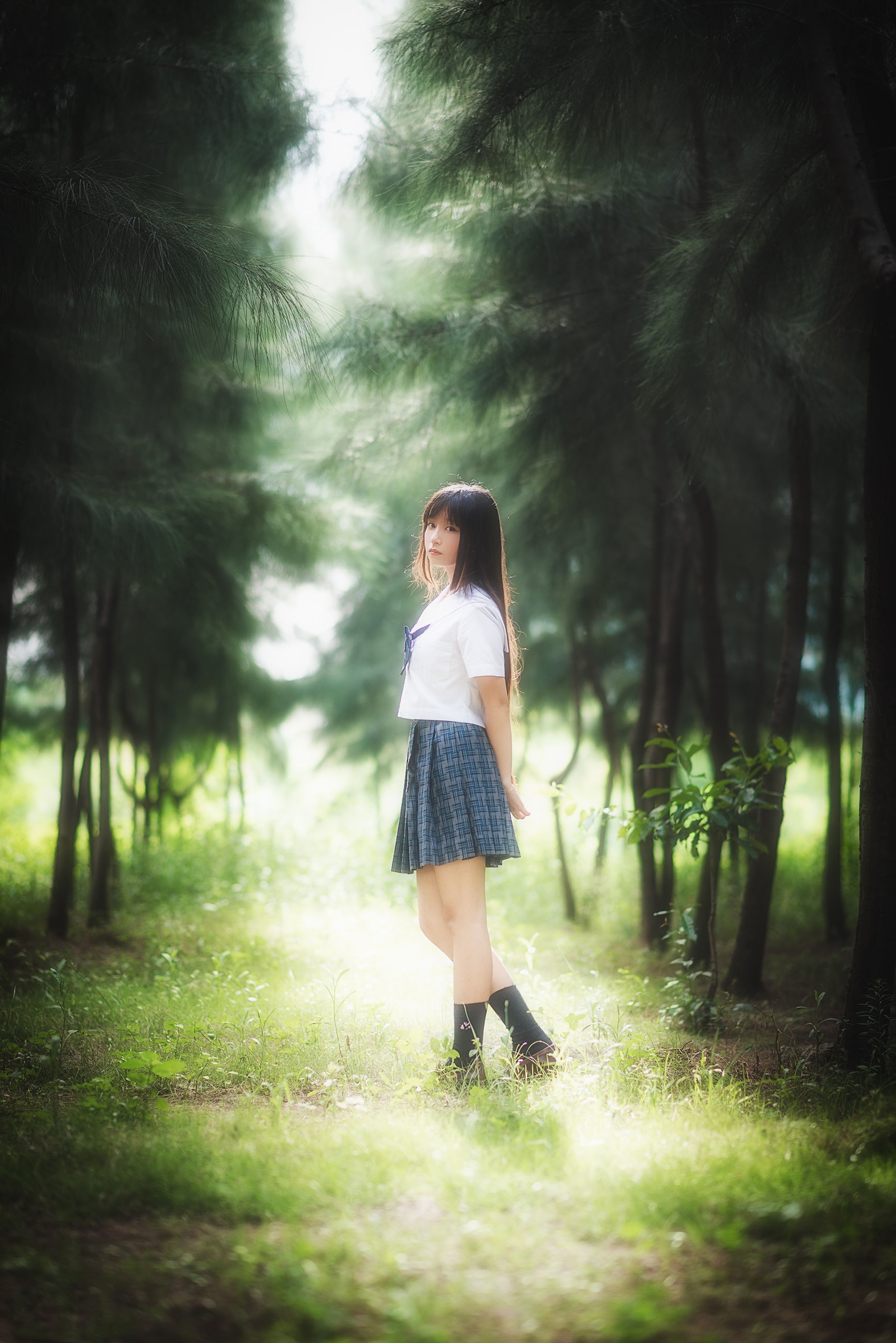 萌妹子伽马羽落子 – 一起去海边 [51P]-66COS