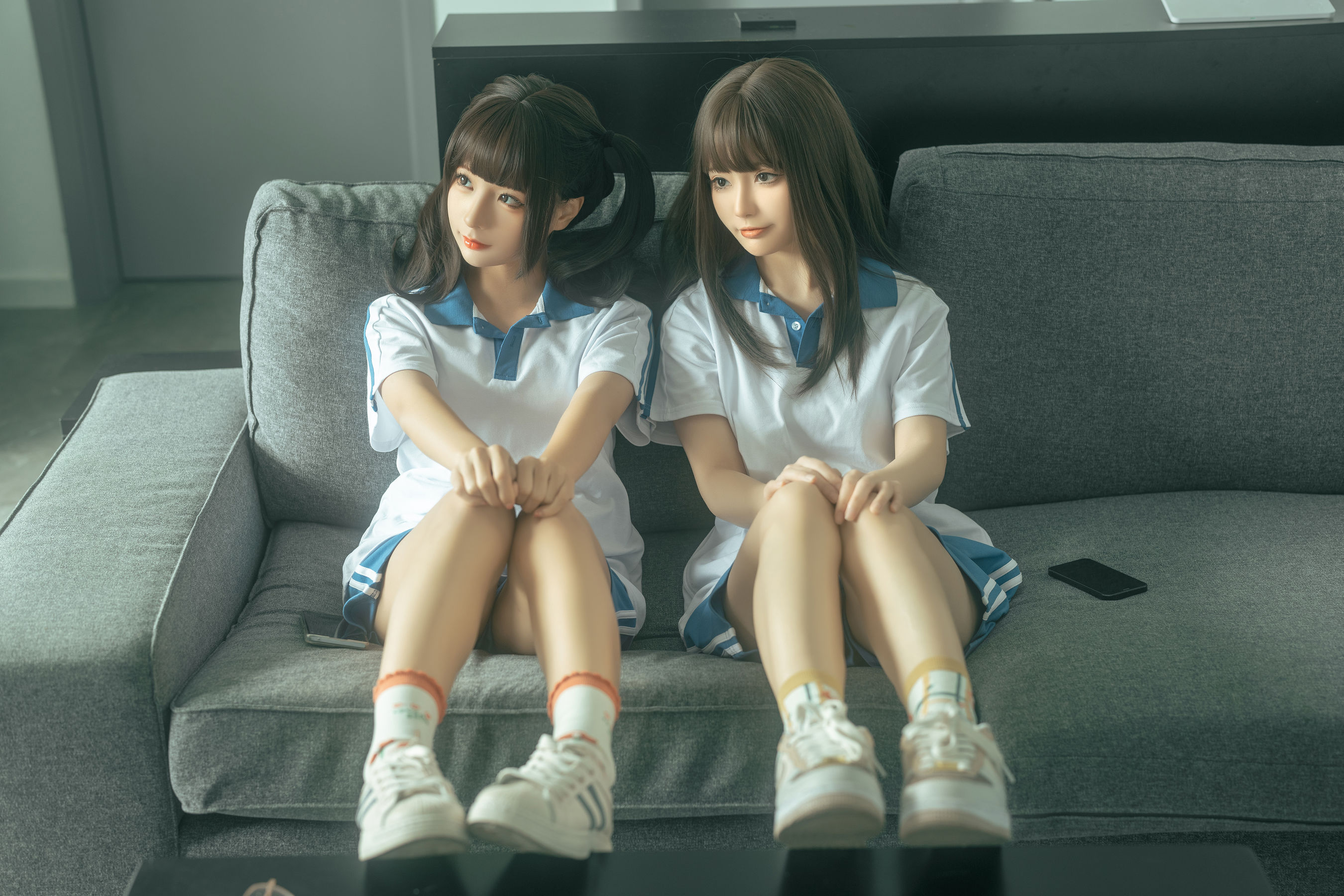 动漫博主蠢沫沫 – 同桌的你 [88P]-66COS