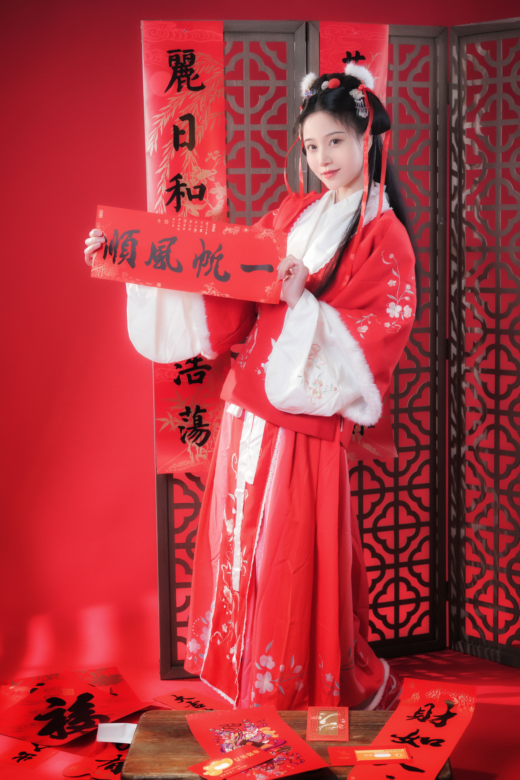 Nnian – 拜年图 [14P]-66COS