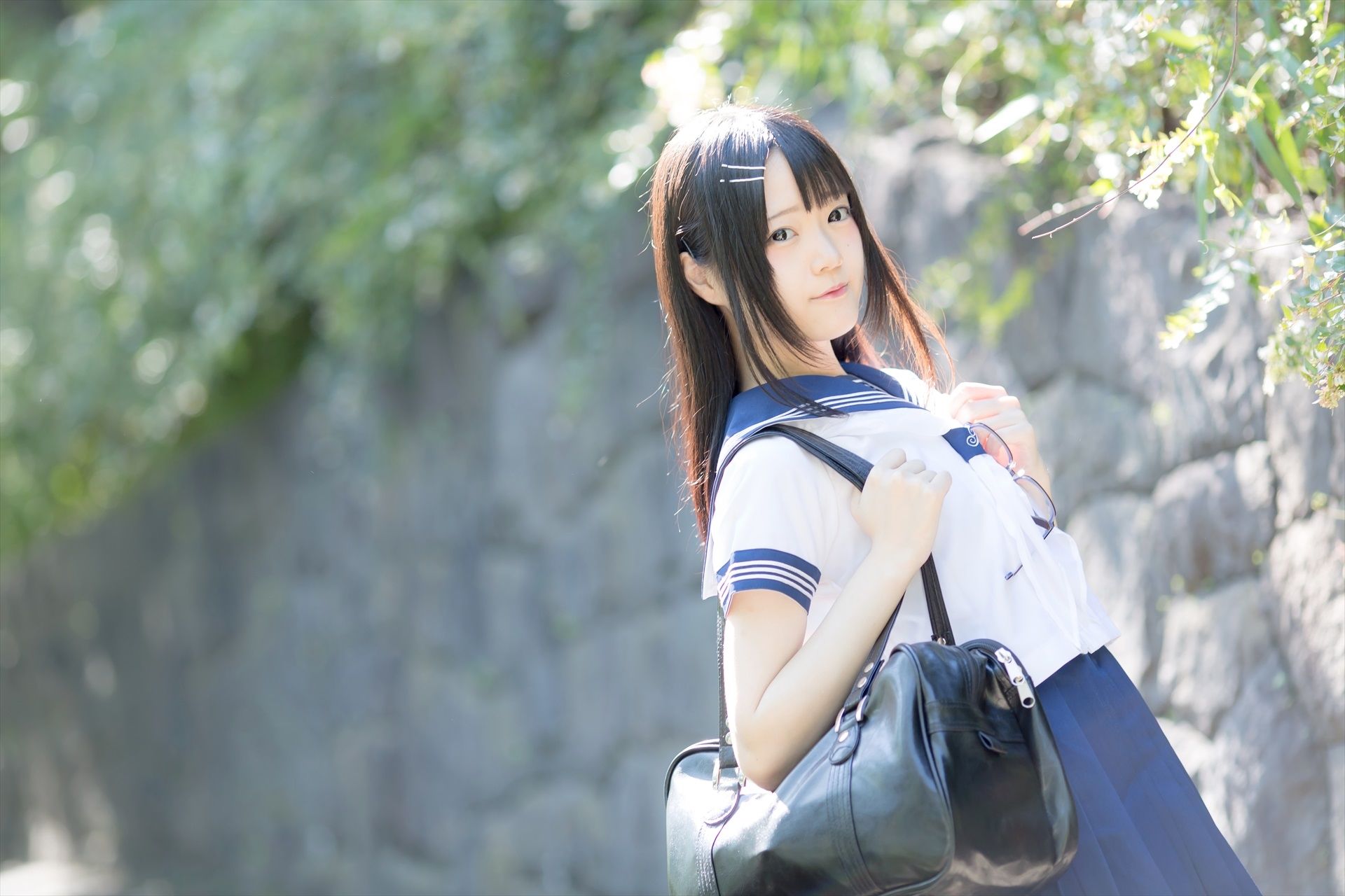 [まきろん。]君夏 – 君と僕の夏休み 制服 [30P]-66COS