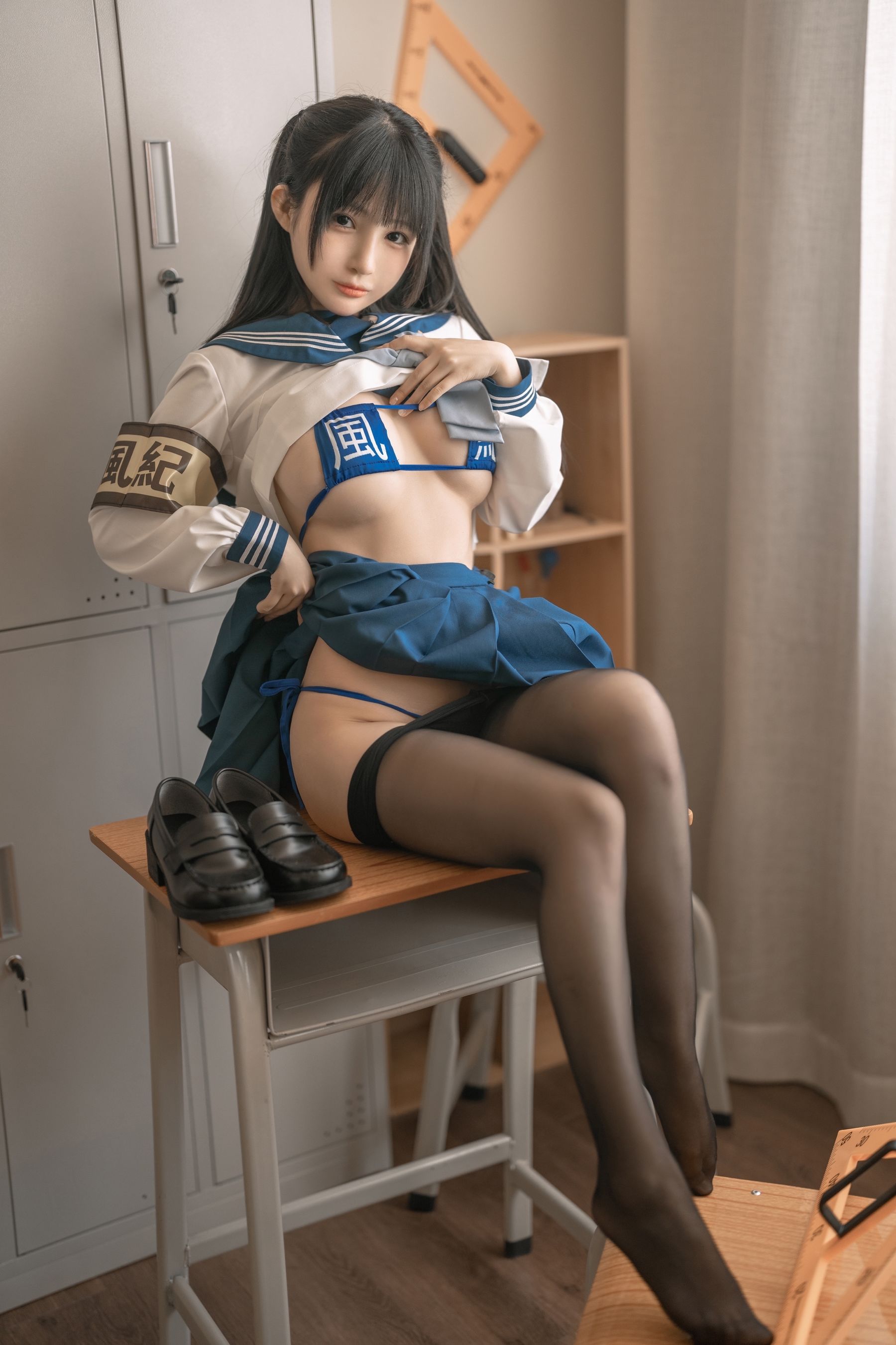 桜井宁宁 – 风纪少女 [108P]-66COS