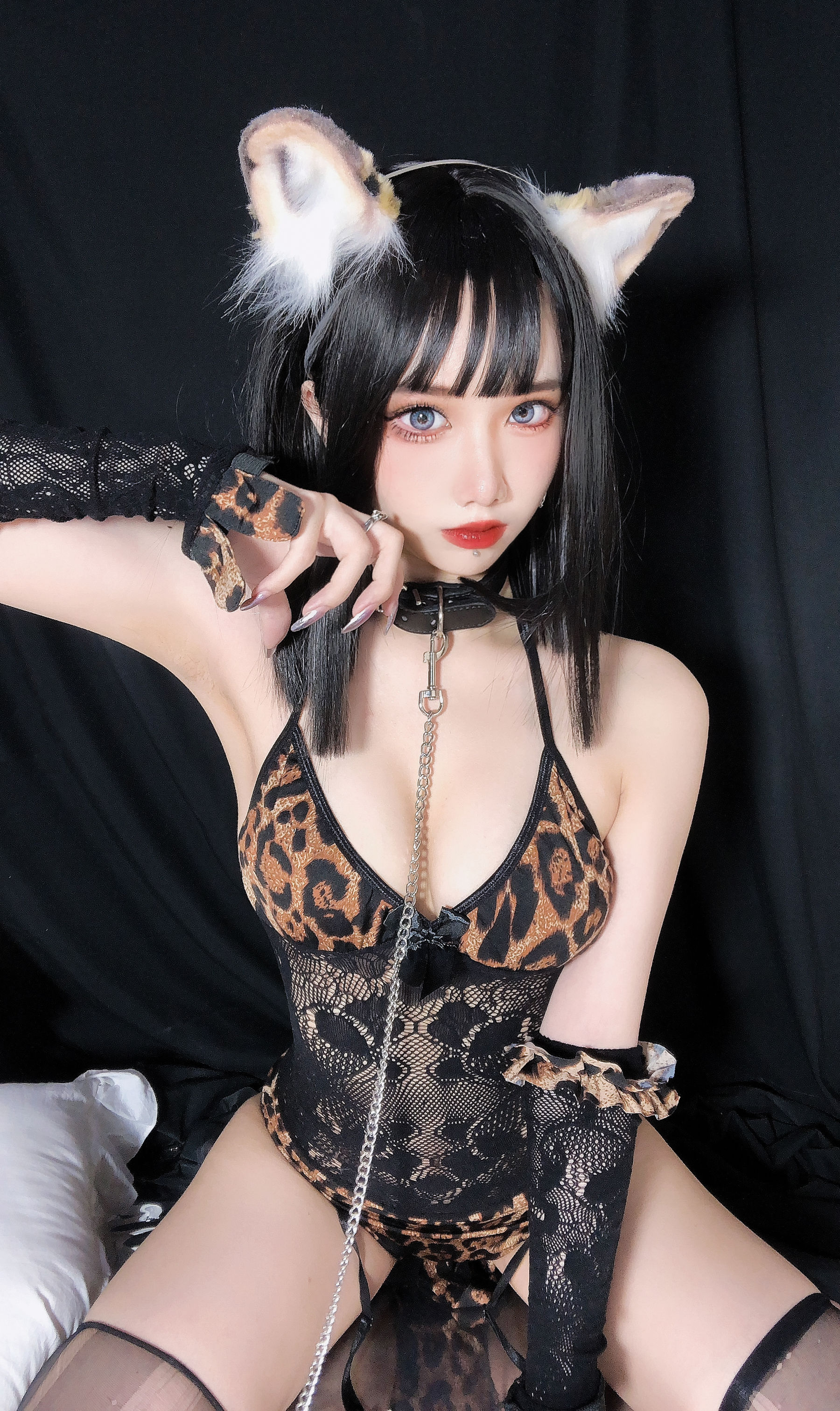 动漫博主果咩酱w – 豹女妹妹 [25P]-66COS