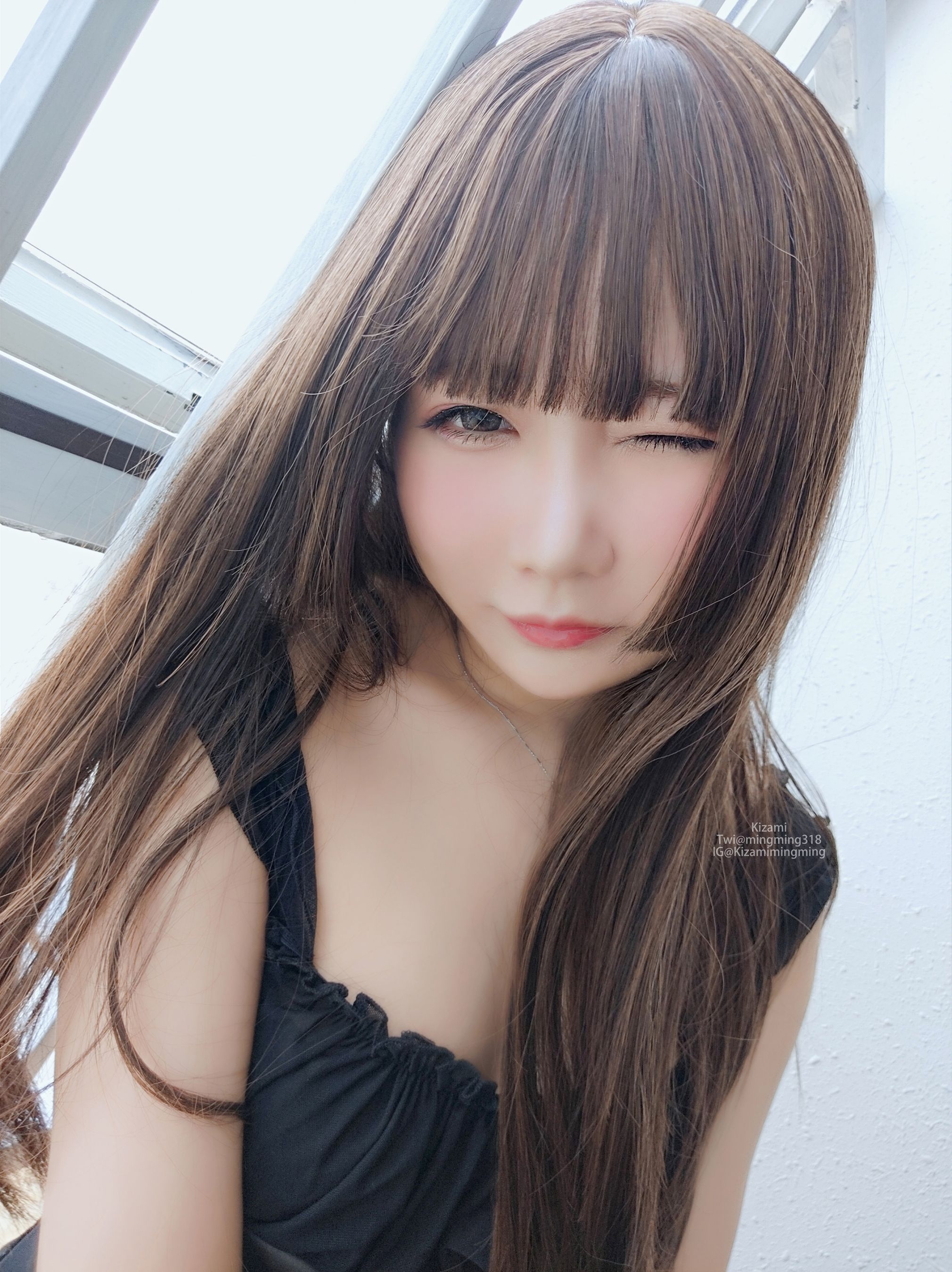 [銘銘Kizami] fantia 黒いストッキング [80P]-66COS