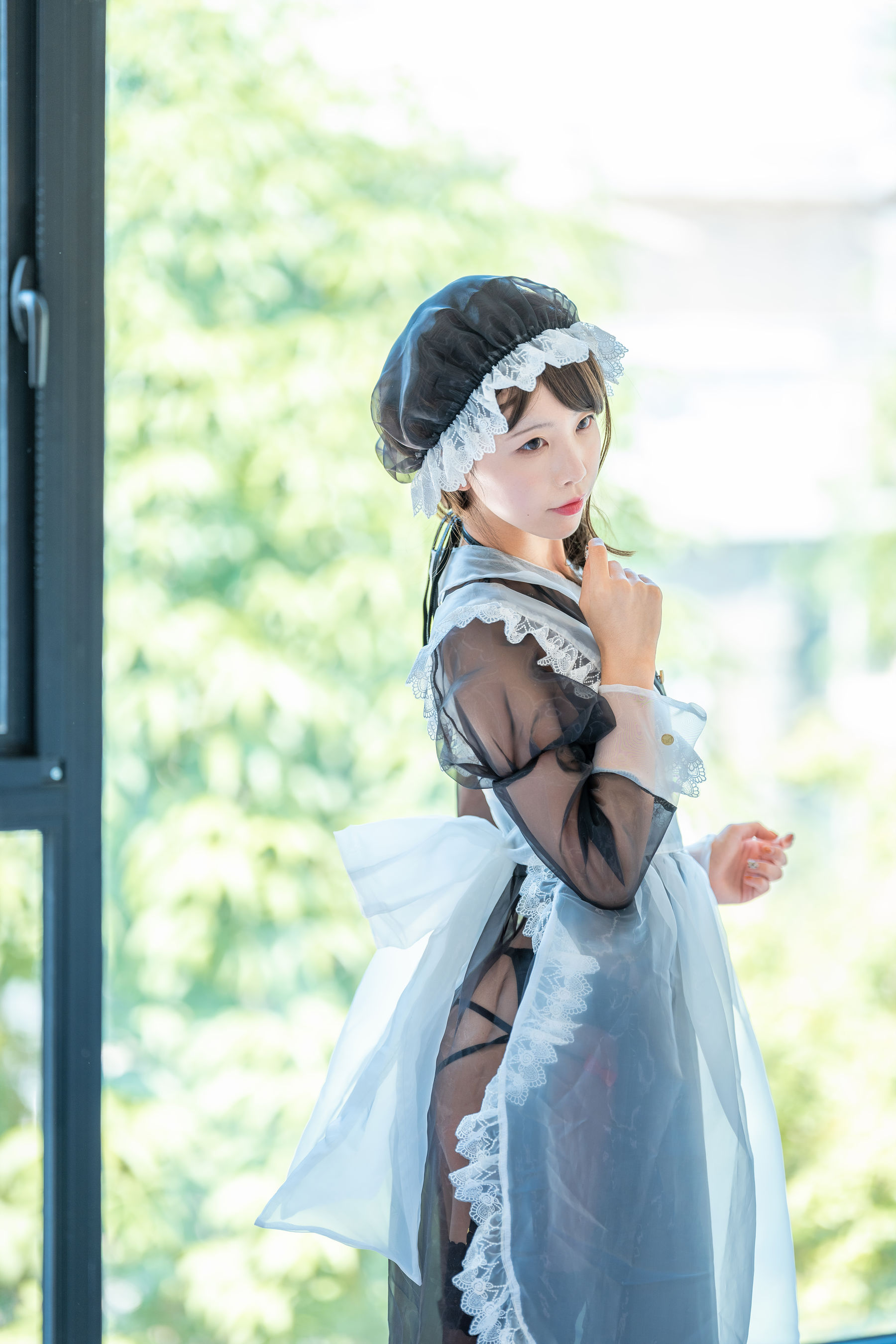动漫博主水淼aqua – 透明女仆 [13P]-66COS